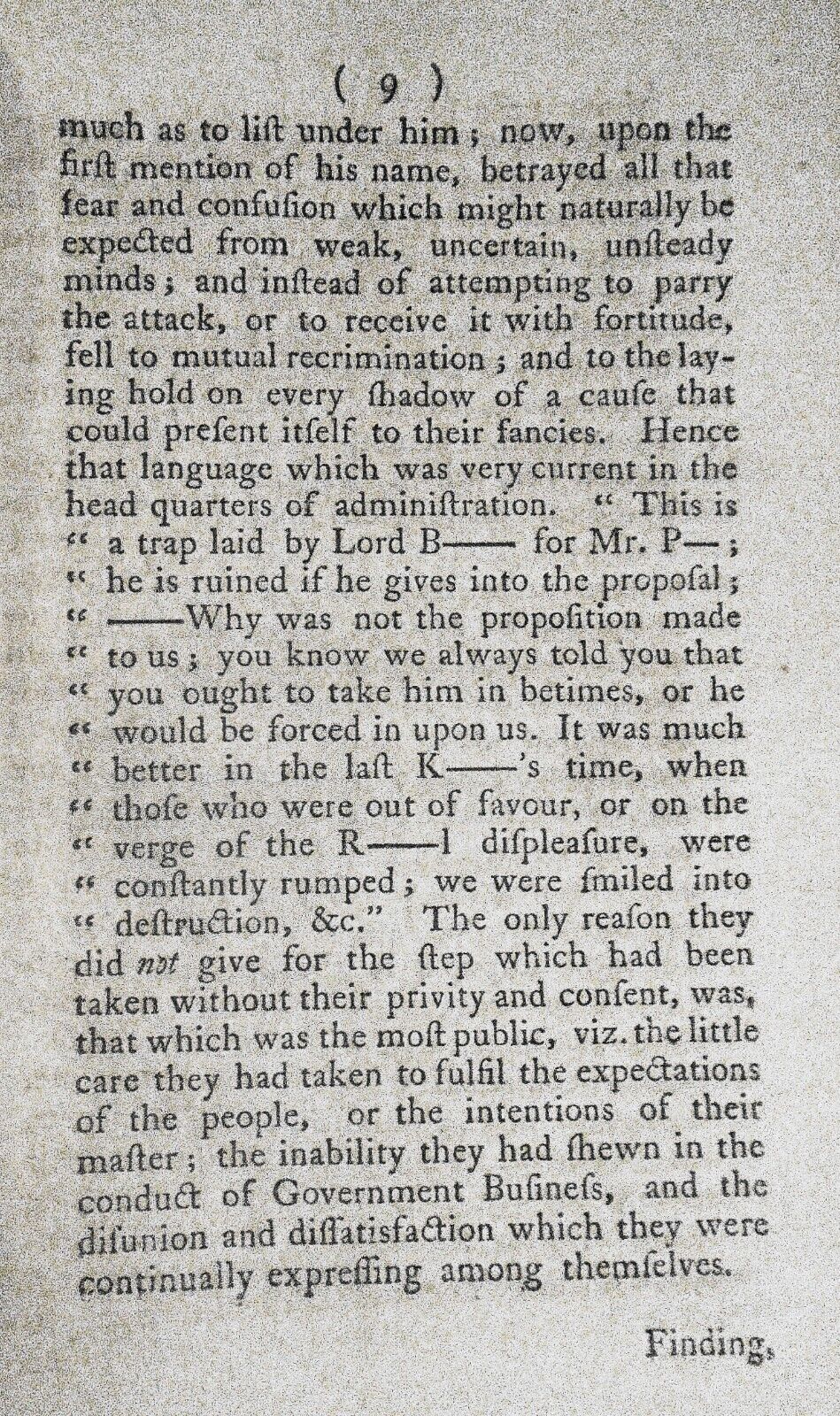 1766 Examination of the principles and boasted disinterestedness - Charles Lloyd