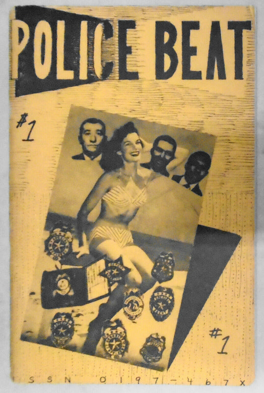 Police Beat - Vol 1, No 1 - [Signed] For Emerging Writers & Artists. 1980, Iowa.
