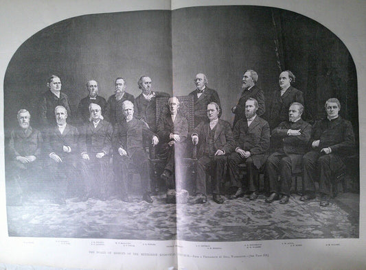 Board of Bishops the Methodist Episcopal Church.  Harper's Weekly May 16,   1891