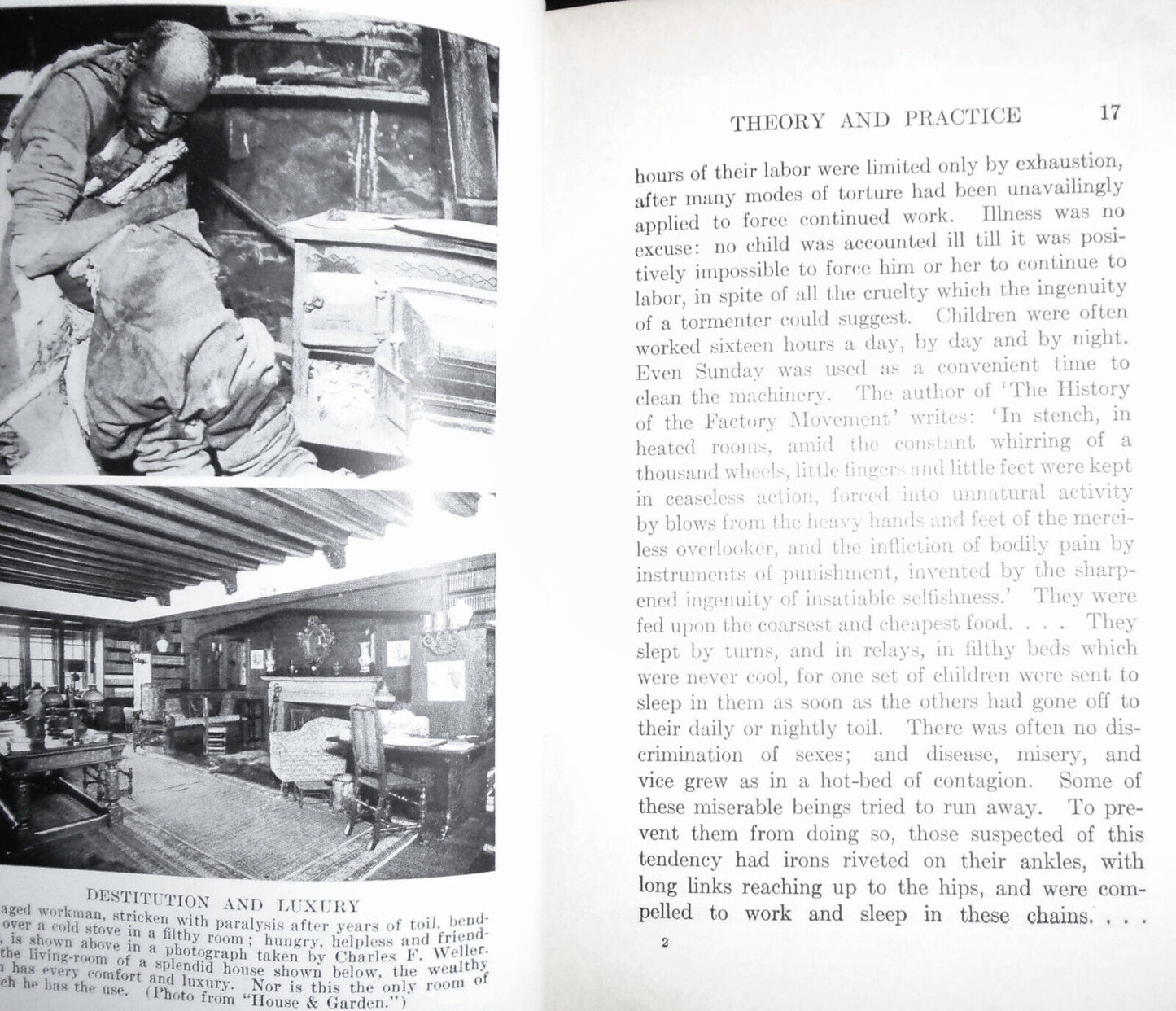 Poverty And Riches, by Scott Nearing. 1916. Salesman's Dummy Copy