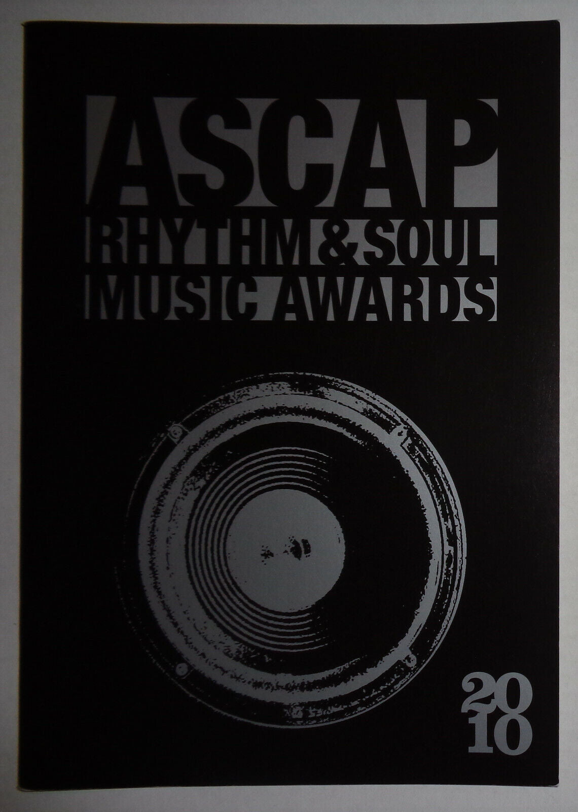 2010 ASCAP Rhythm & Soul Music Awards - Souvenir Program - Dr Dre, Janelle Monae