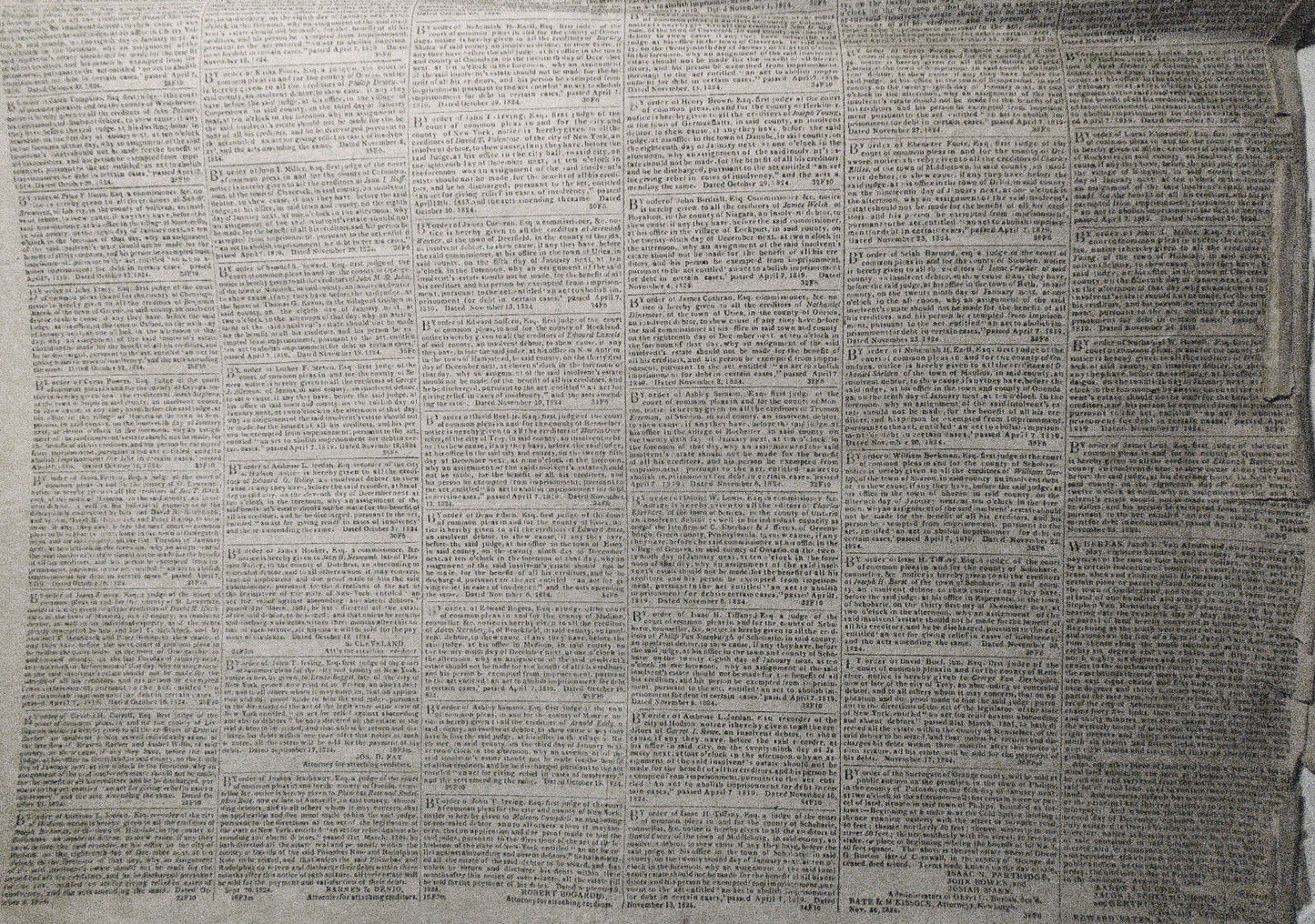 The Albany Argus, December 10, 1824 - Official canvass, Lord Byron letter, etc