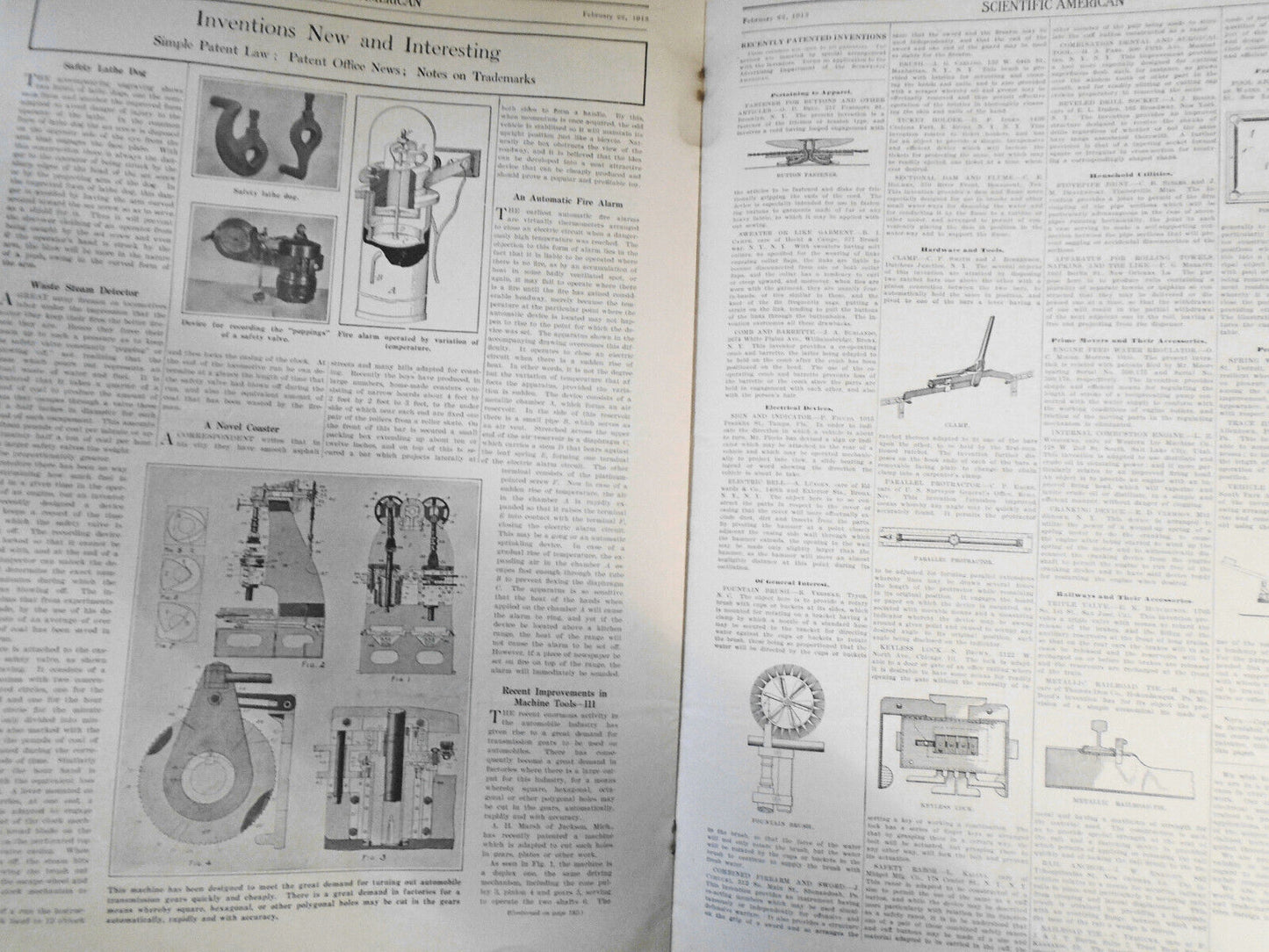 Scientific American - February 22, 1913 - Scott Expedition; Roosevelt ad; etc