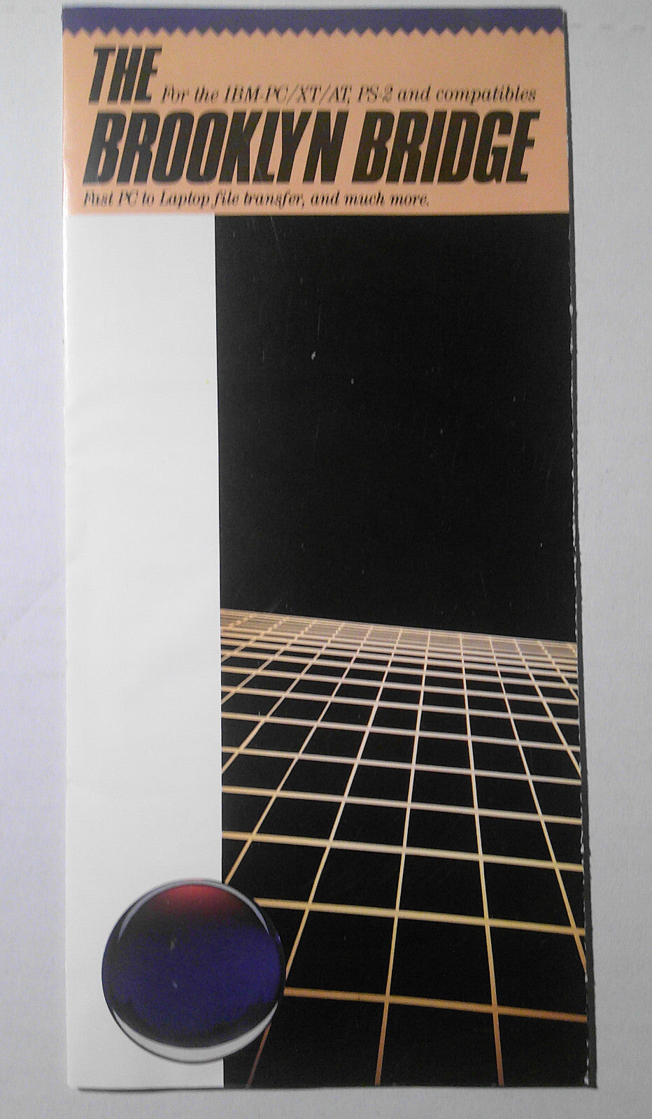 1987 The Brooklyn Bridge, by White Crane  Systems - 2 brochures, press release.