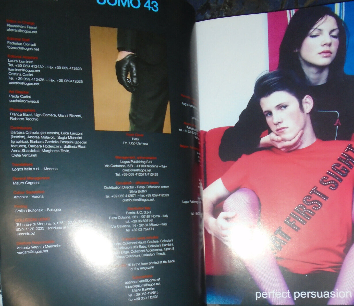 Collezioni Uomo -- Autumn Winter 2003 / 04 - Black Shapes ...