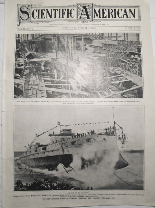 Scientific American - August 5, 1905 - Ice-Making by Electricity; Congo Pygmies