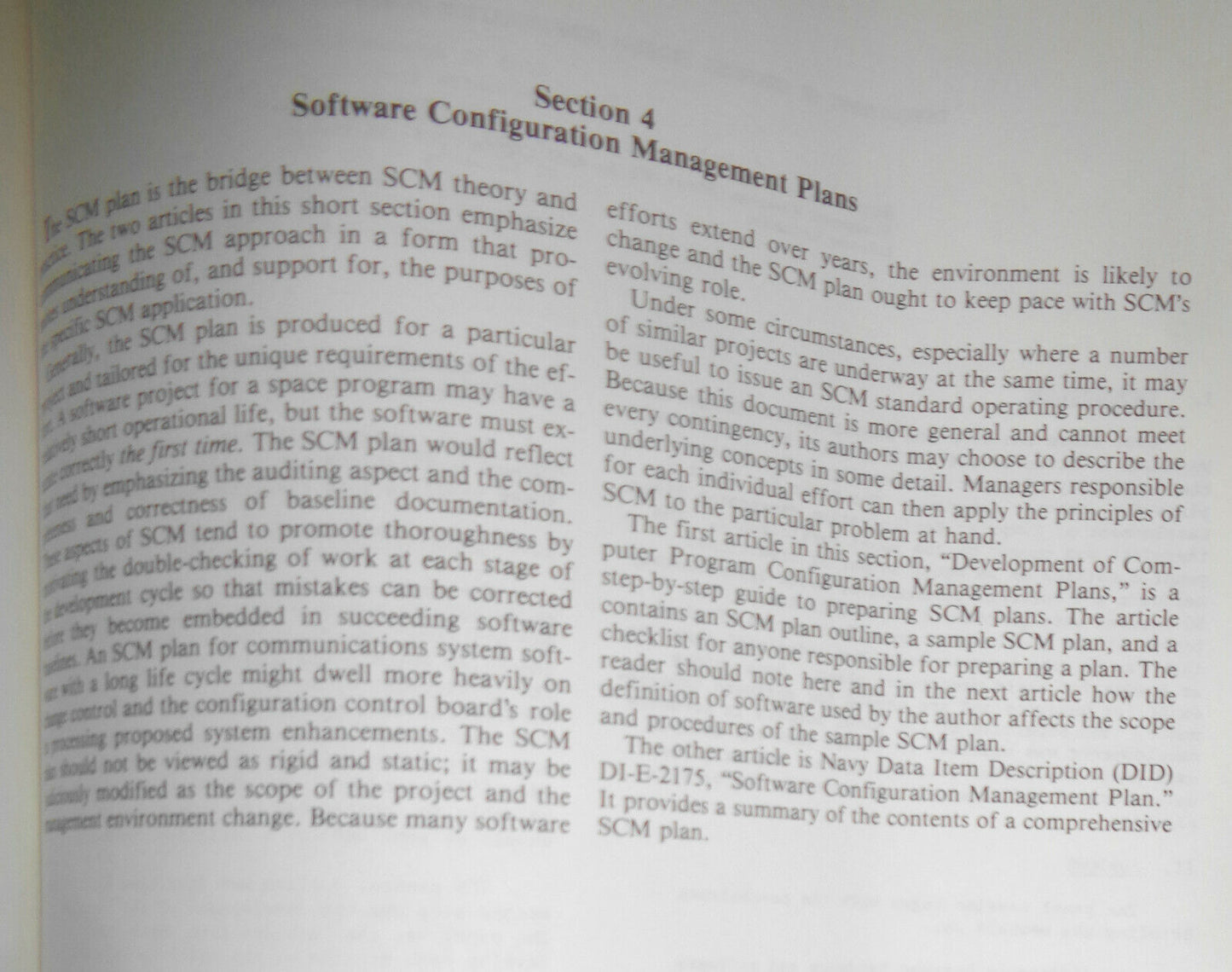 Tutorial: Software configuration management, by Bryan, Chadbourne  Siegel 1980