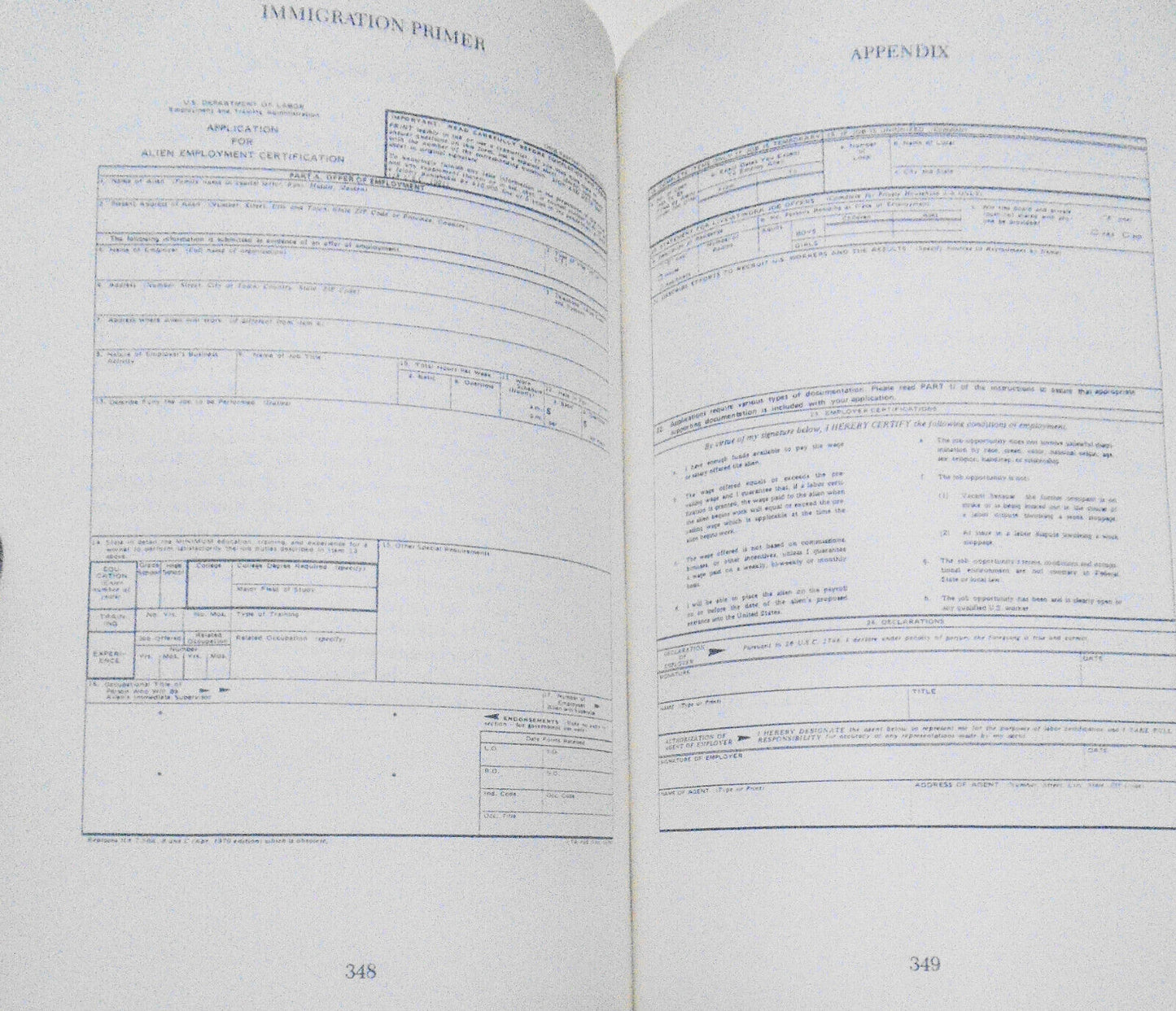 [Law] Immigration primer, by Austin T. Fragomen, Steven C. Bell. 1985 Hardcover