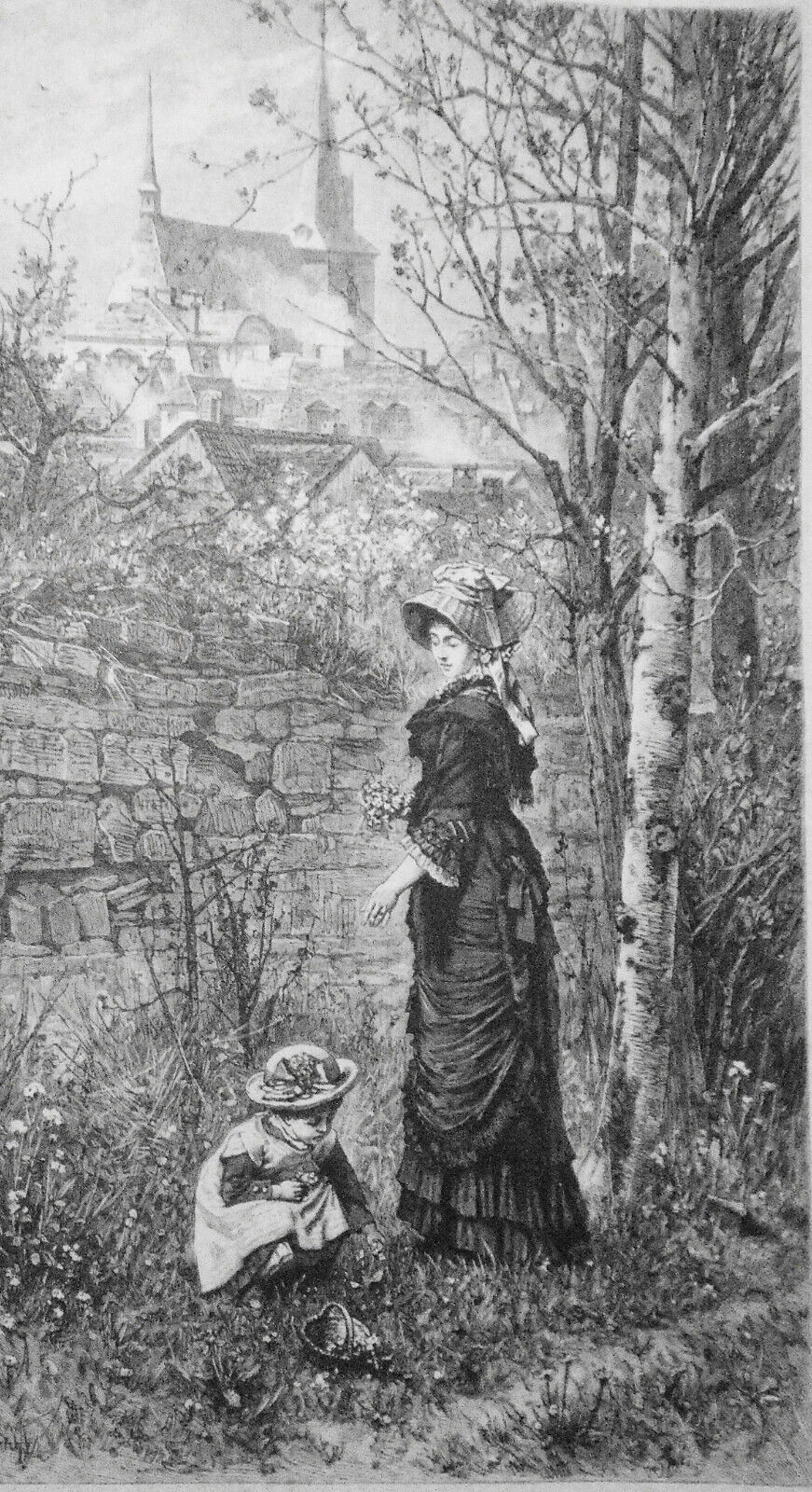Fruhling, by Woldemor Friedrich -- 1882