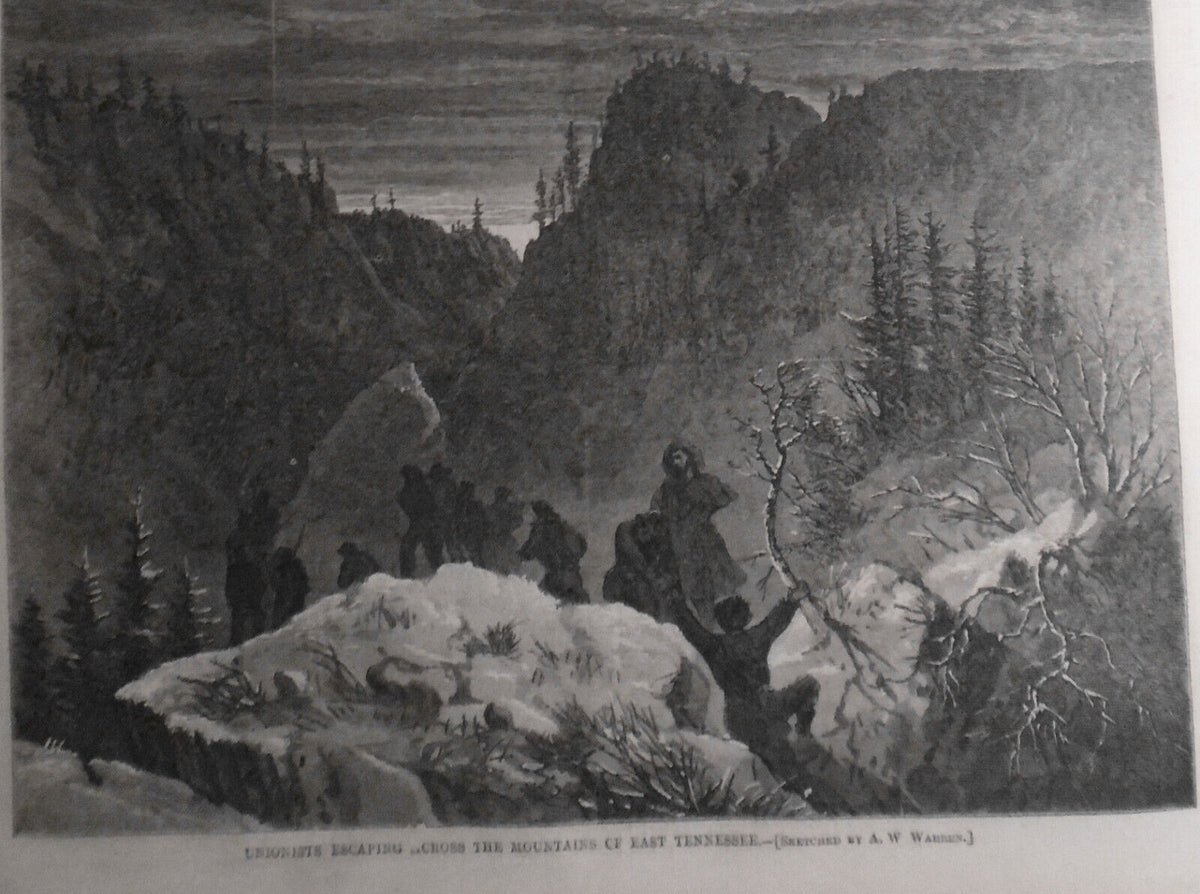 Harper's Weekly February 4, 1865  Union Army in Savannah - Complete Original