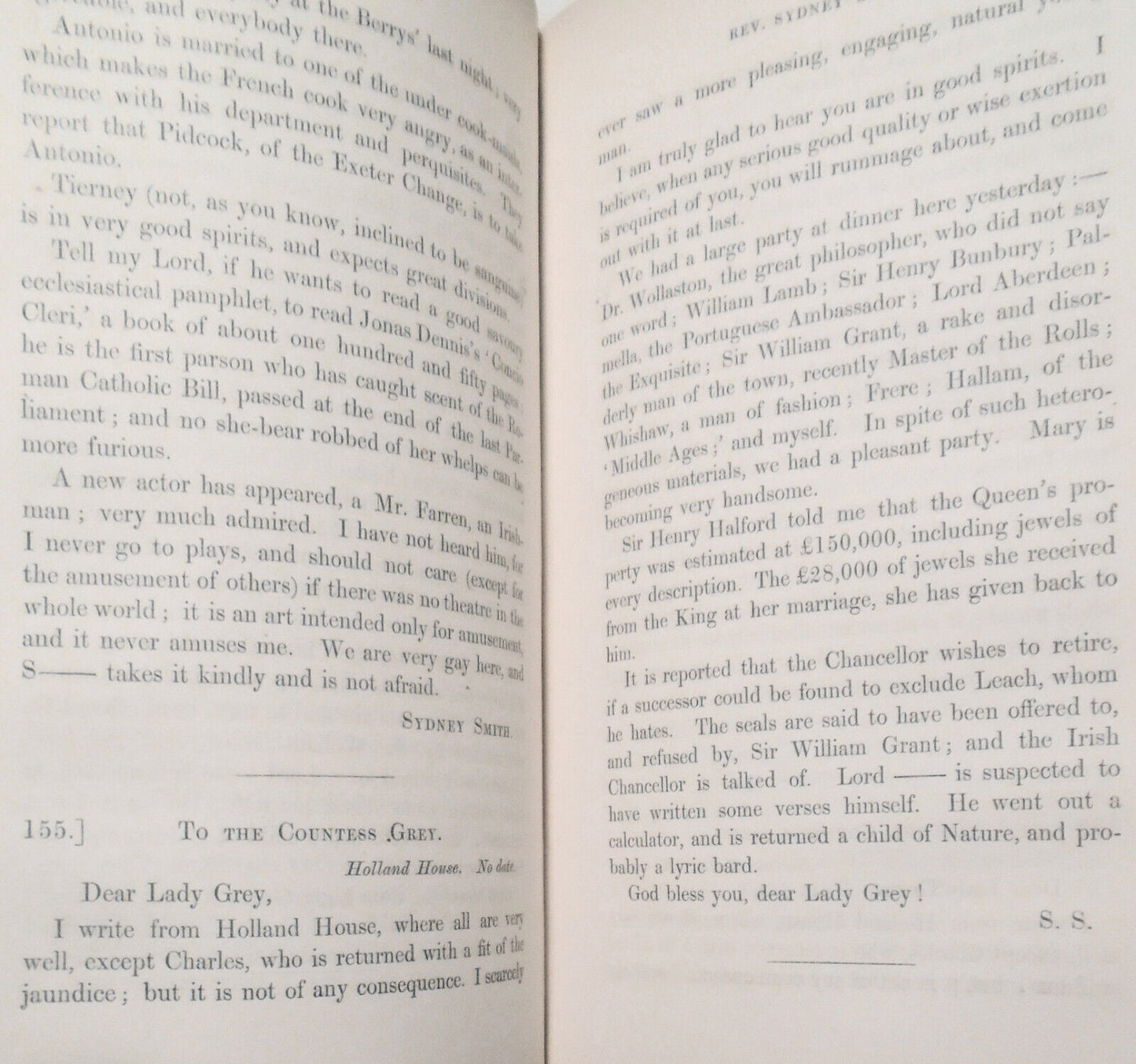 [Bindings] A Memoir of Rev. Sydney Smith 1855 2vols By Lady Holland /Mrs. Austin