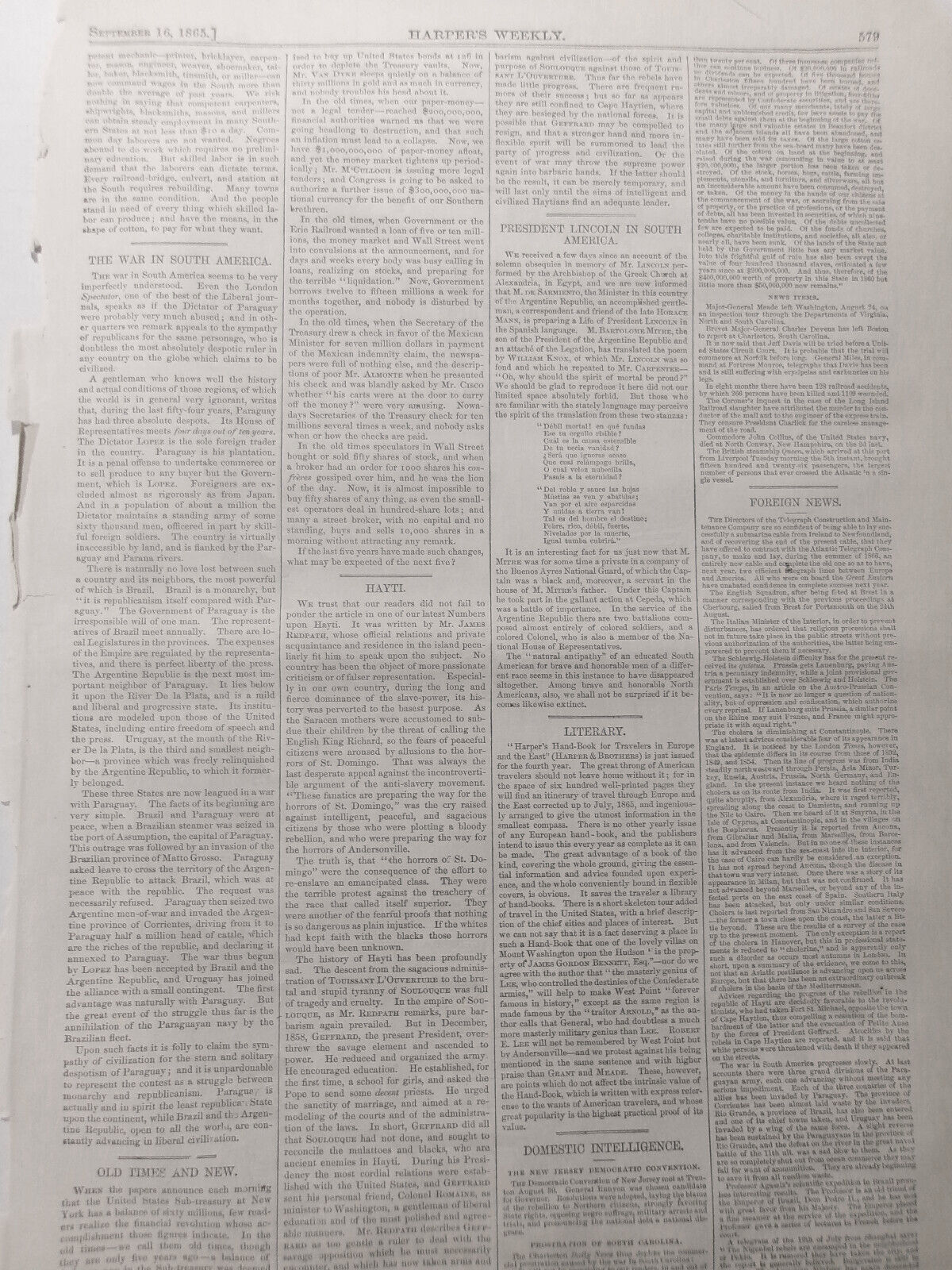 The mass meeting held at Richmond, Virginia, August 29, 1865 - Harper's Weekly