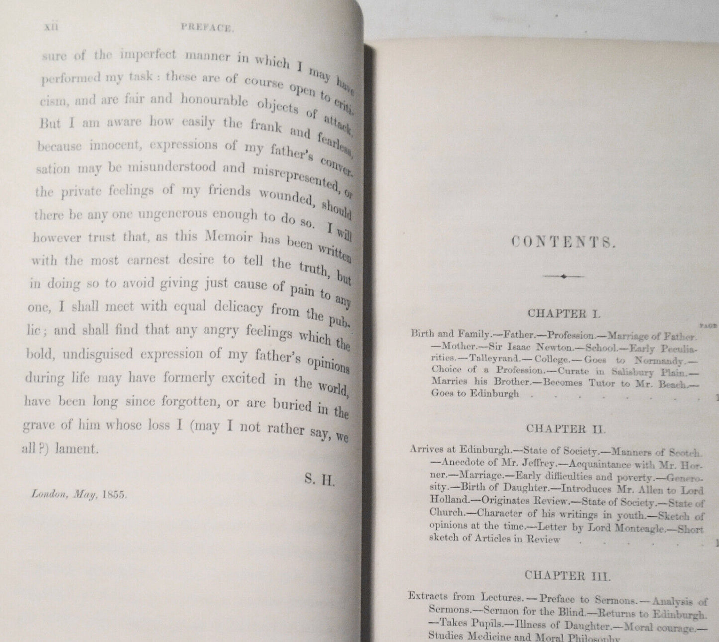 [Bindings] A Memoir of Rev. Sydney Smith 1855 2vols By Lady Holland /Mrs. Austin