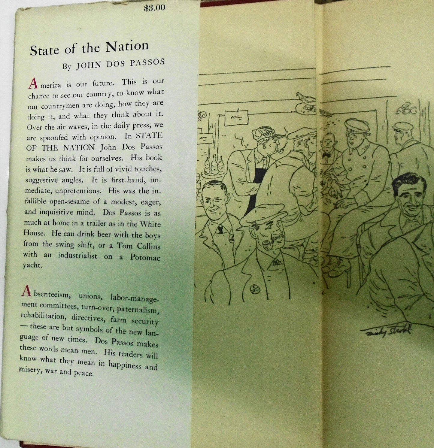 John Dos Passos: State of the Nation, Century's Ebb, Most Likely to Succeed 1sts