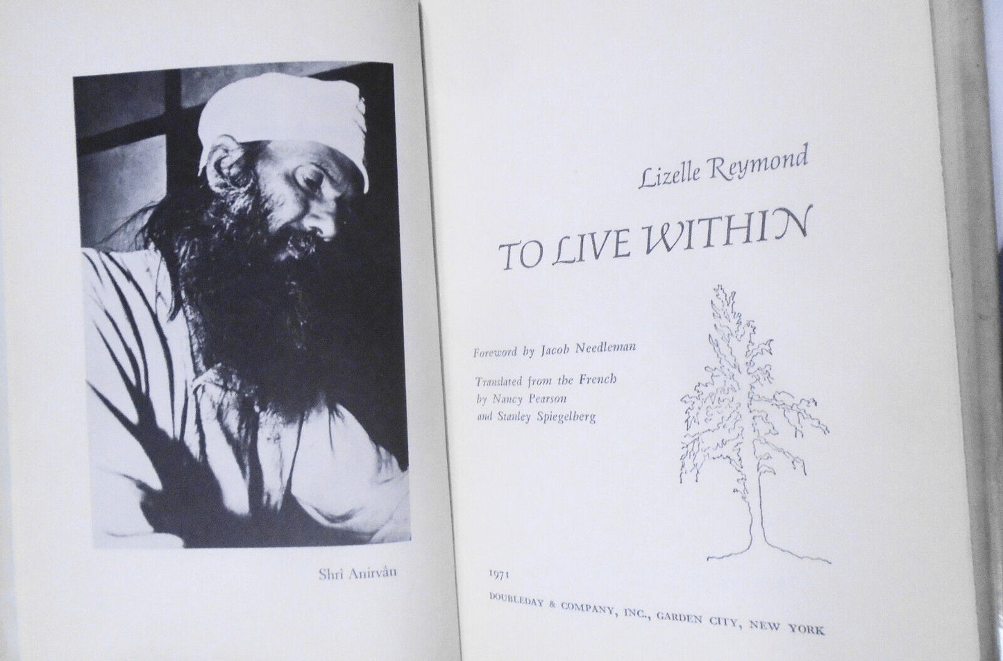 To live within, by Lizelle Reymond. First edition, 1971. Hardcover/DJ. 1st print