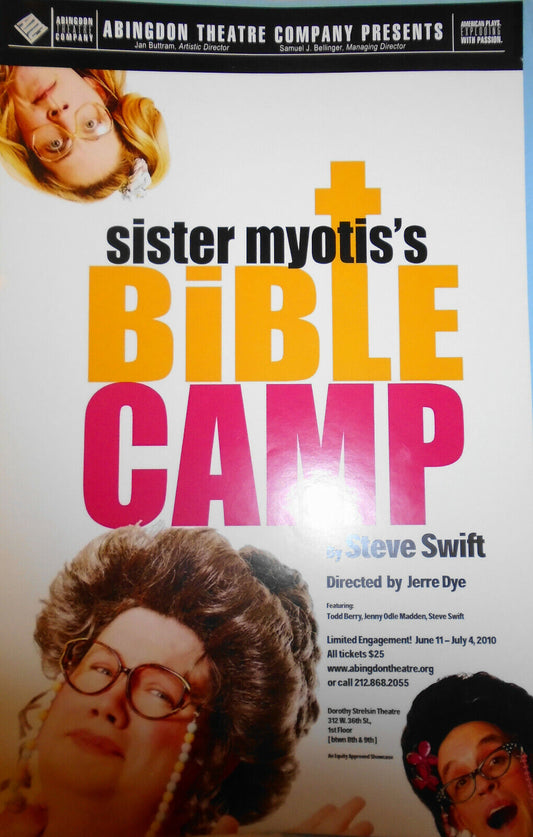 Sister Myotis's Bible Camp - 2010 poster Dorothy Strelsin Theatre New York City