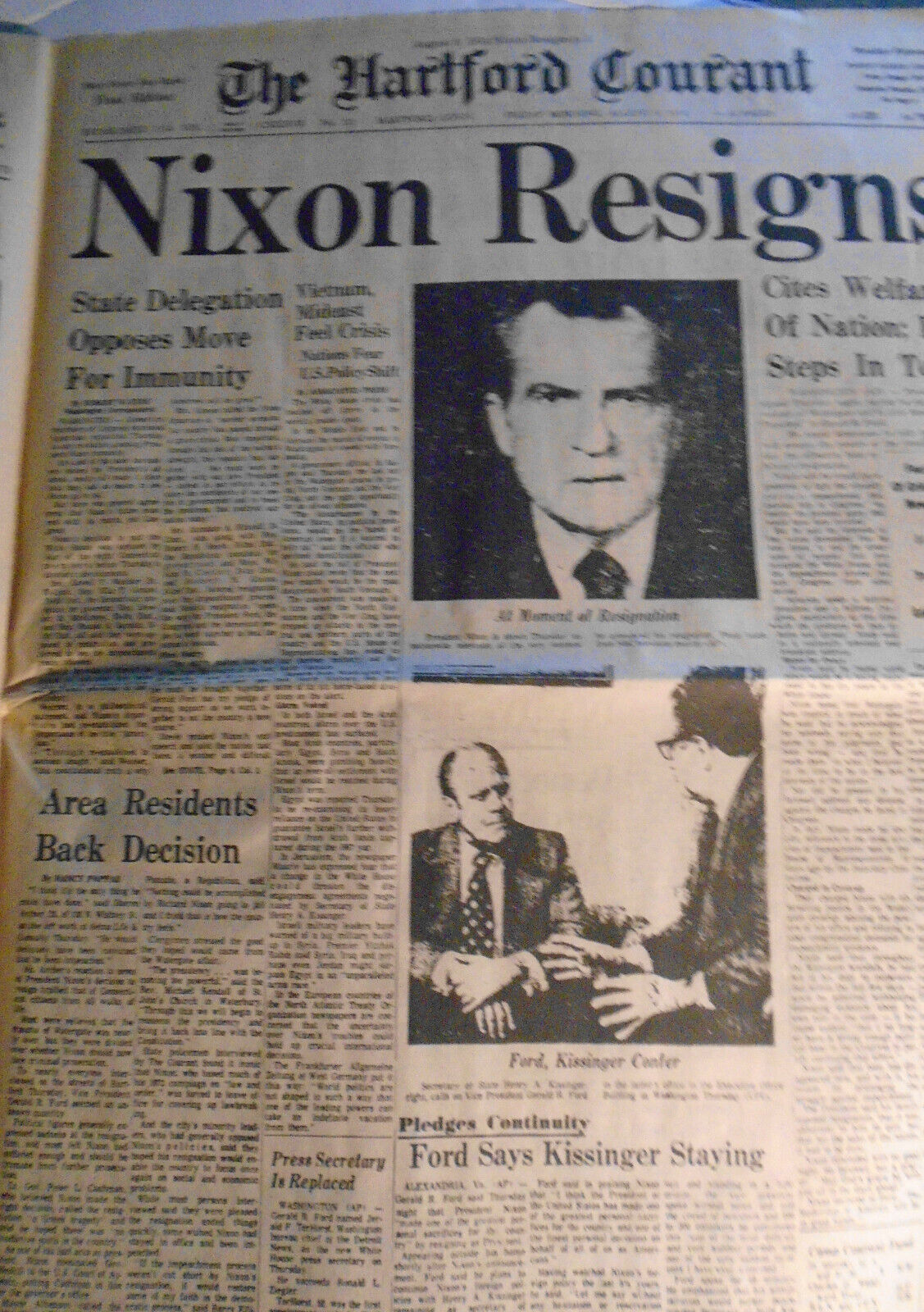 The Connecticut Courant -  historic issues 18th - 20th century reprints