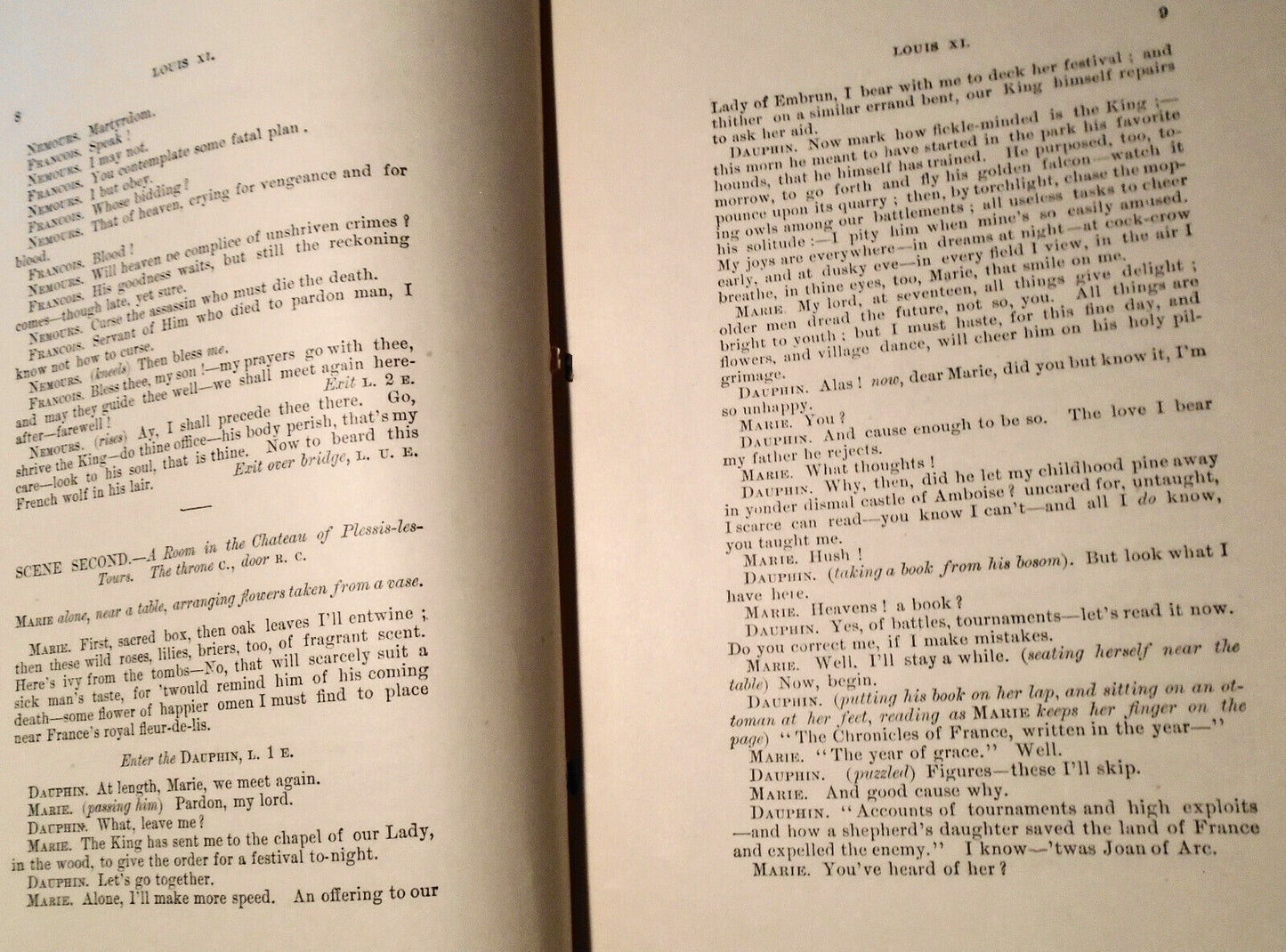 Louis XI : an historical drama in three acts. [1876]