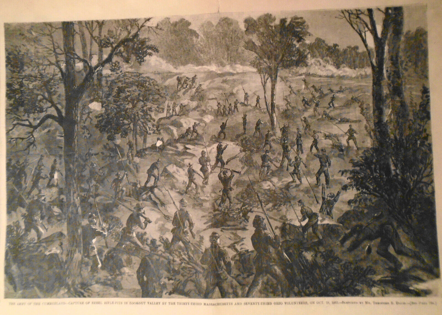 Harper's Weekly November 28, 1863 - Civil War / Army Of The Cumberland & Potomac
