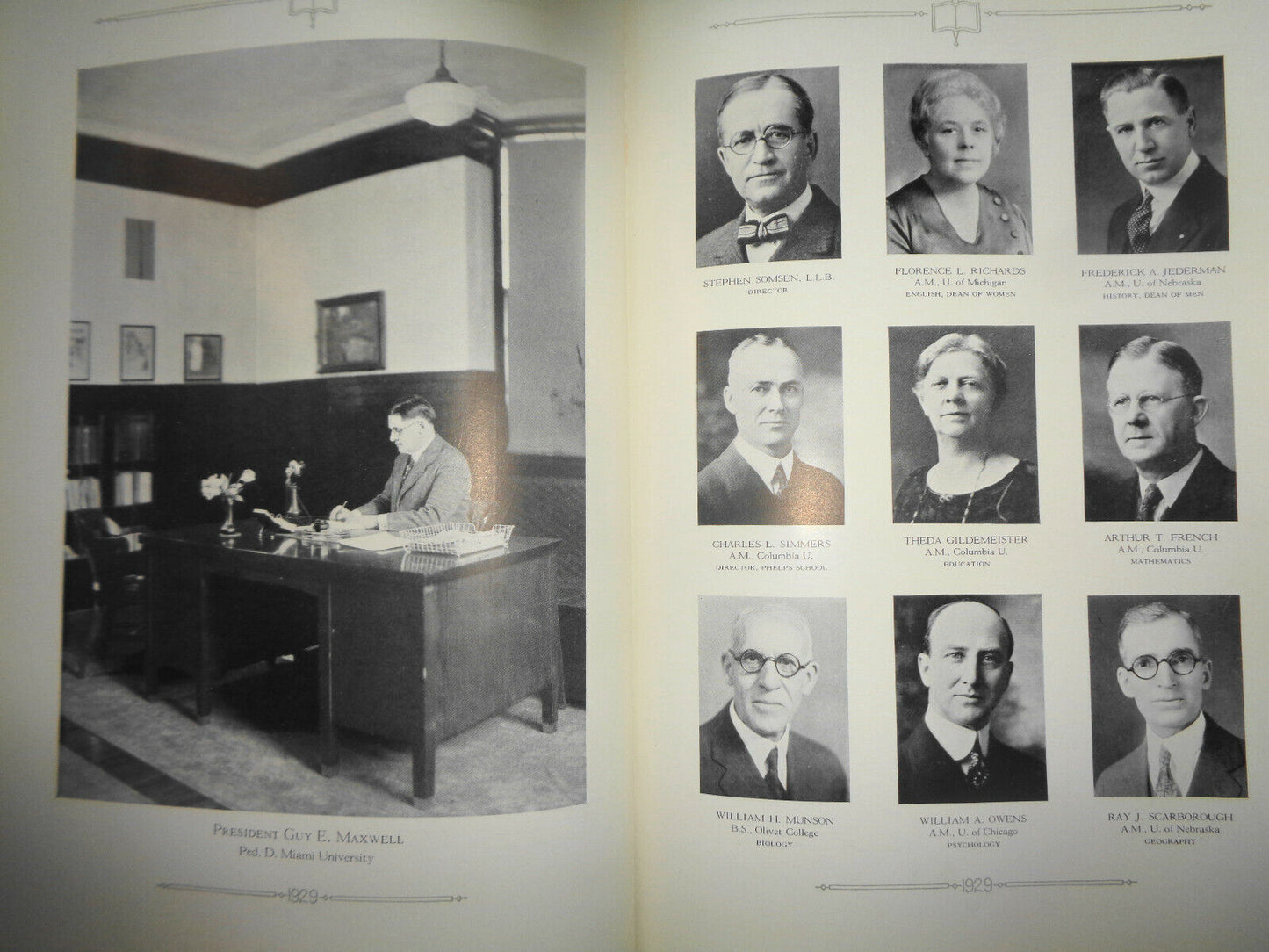 THE WENONAH 1929 - yearbook of Winona State Teachers College