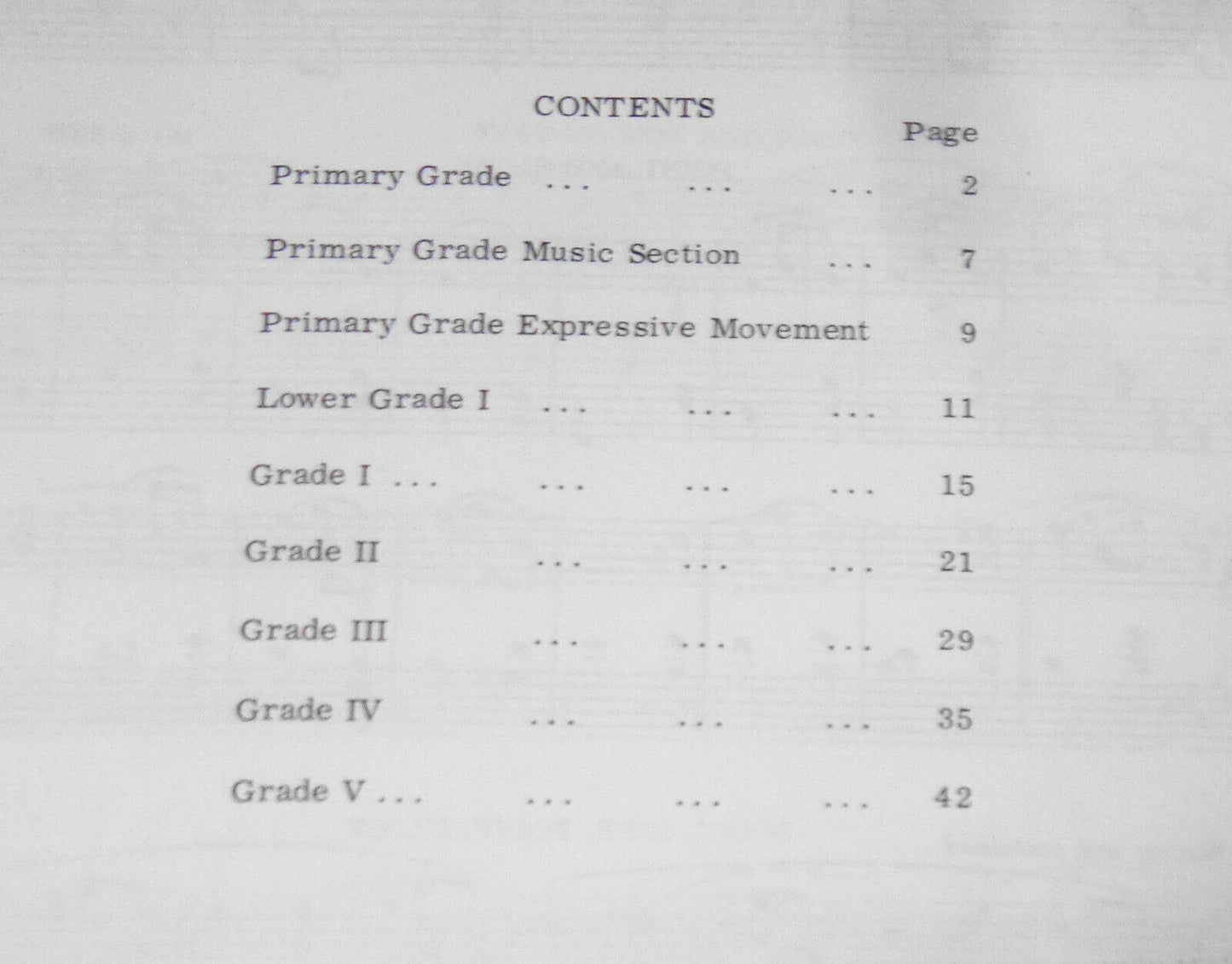 Music for the ballet grades, by Joan Hall.