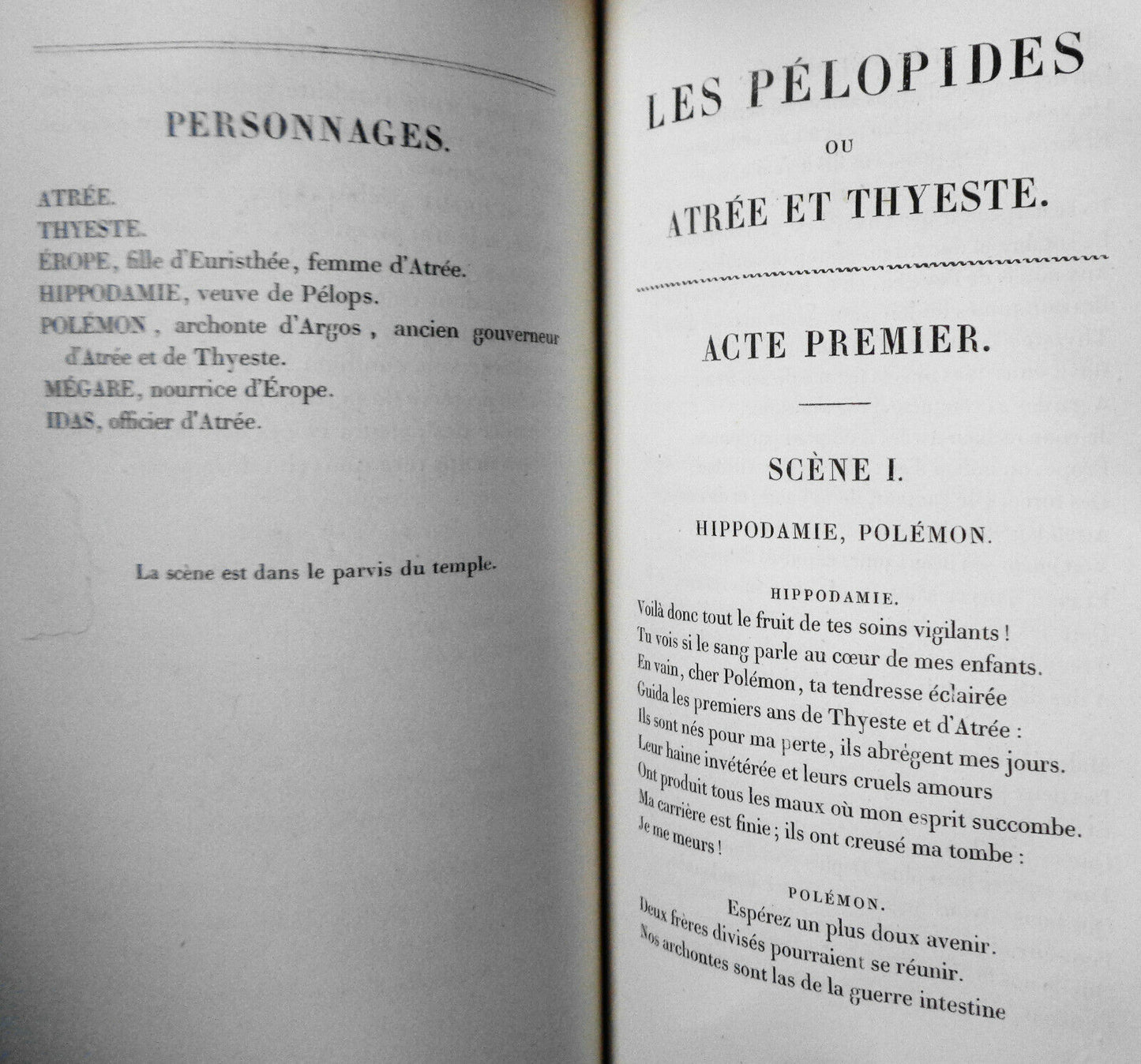 1829  - OEUVRES COMPLETES DE VOLTAIRE, TOME VIII : THEATRE, TOME VI.