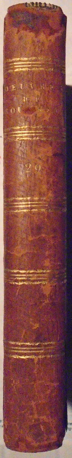 1782 Supplement Collection Des Oeuvres De Jean Jacques Rousseau, Tome Cinquieme