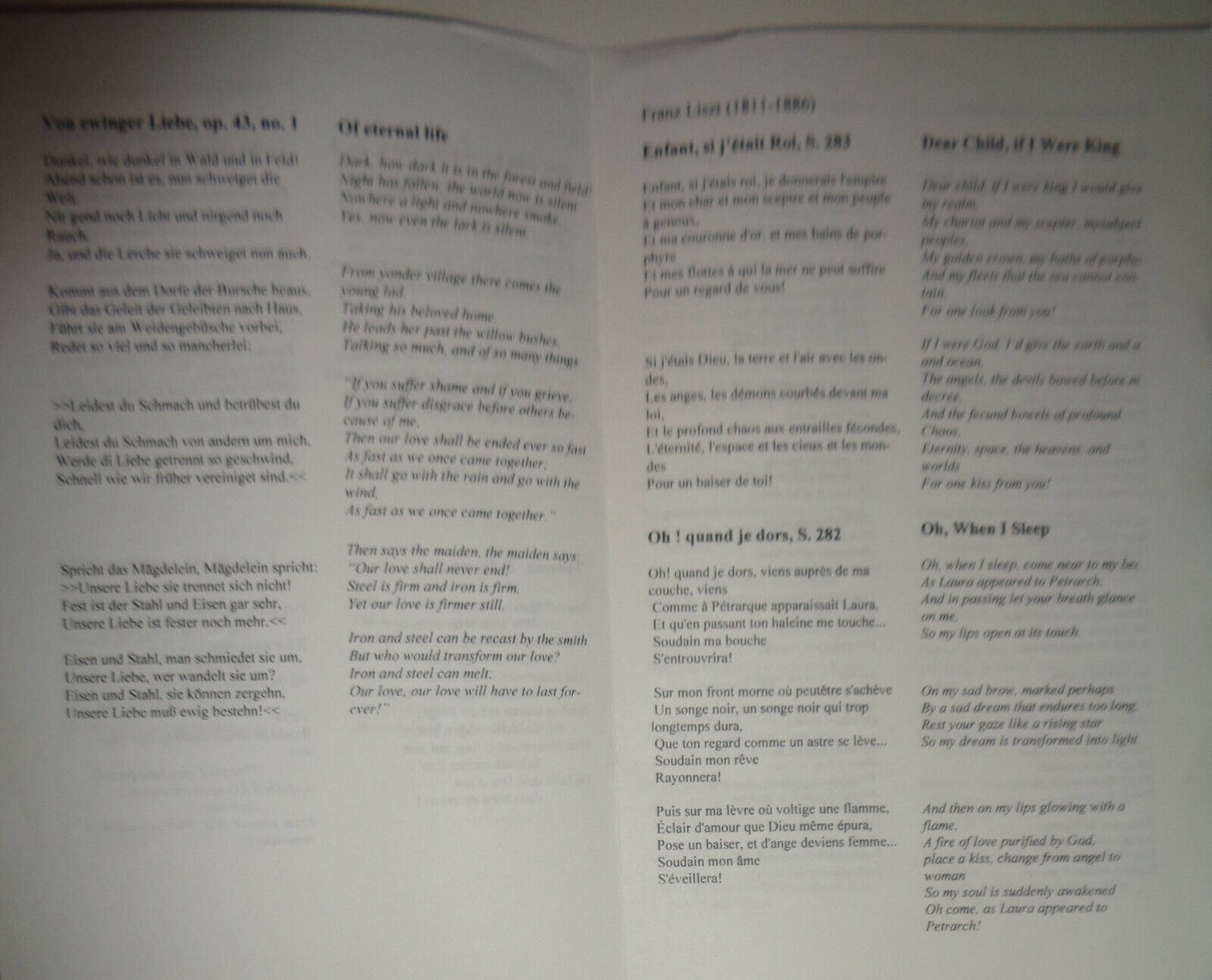 GRACE BUMBRY - LINCOLN CENTER STAGEBILL - FEB 21, 2002 Hommage to Lotte Lehmann