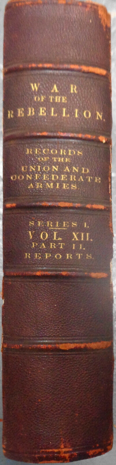 1885 War of Rebellion - Ser 1 Vol 12 Pt 2, Reports, Oper. in N.VA, W. VA, and MD