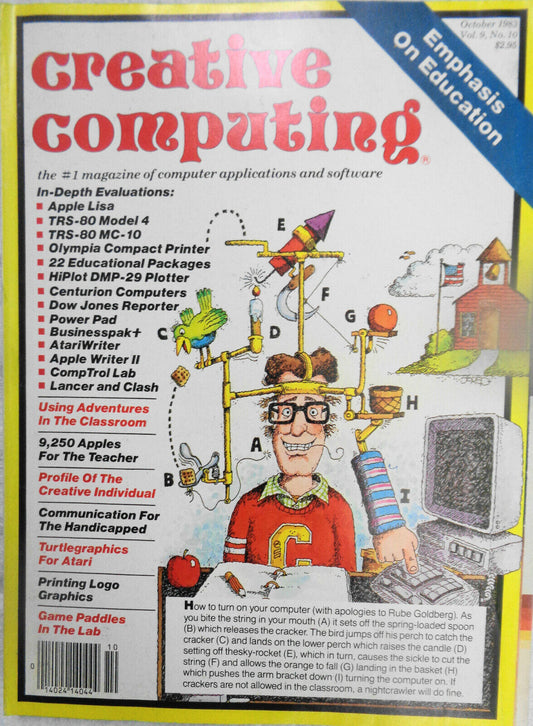 Creative Computing - October 1983 - Education Special /  Apple Lisa