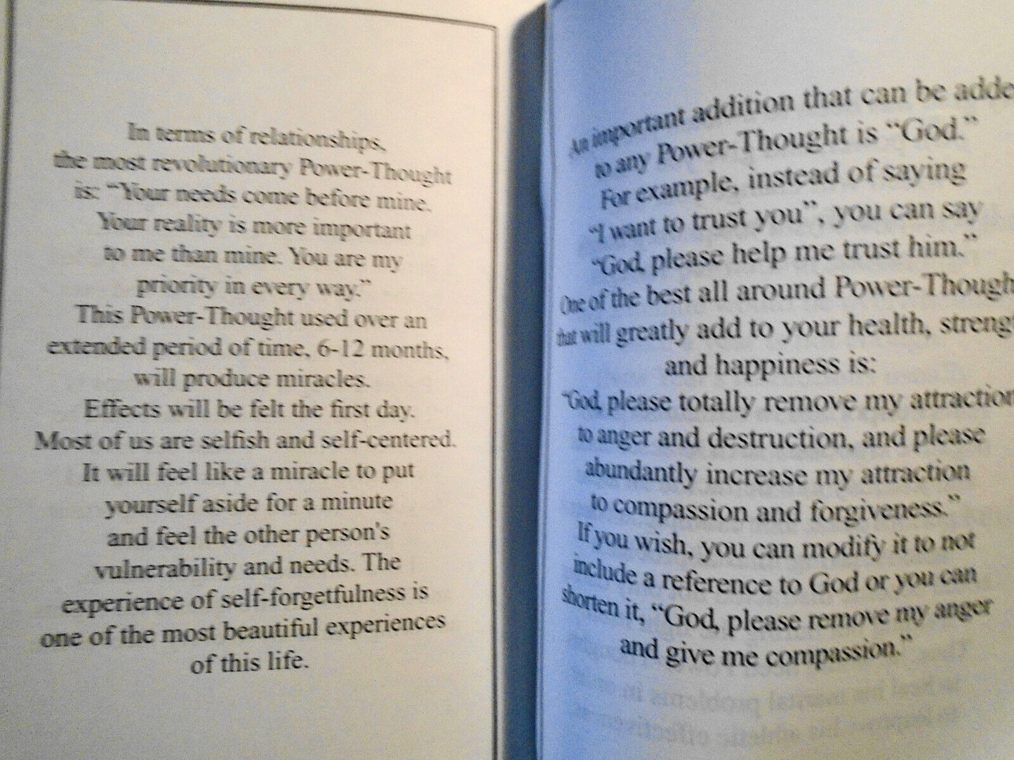 Power-thoughts [signed] For Strength, Health And Happiness, By Arnold Nerenberg