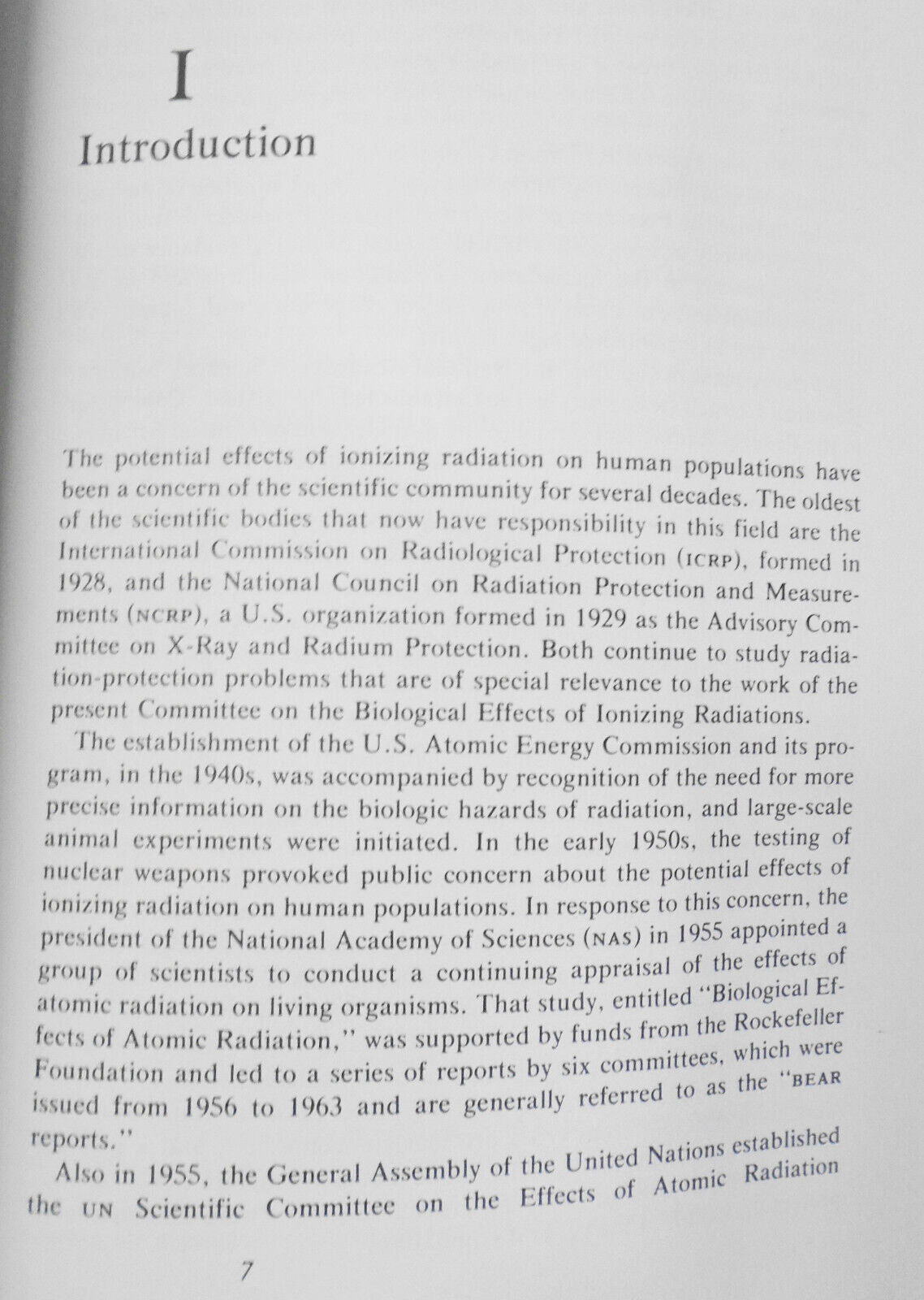 The Effects on populations of exposure to low levels of ionizing radiation, 1980