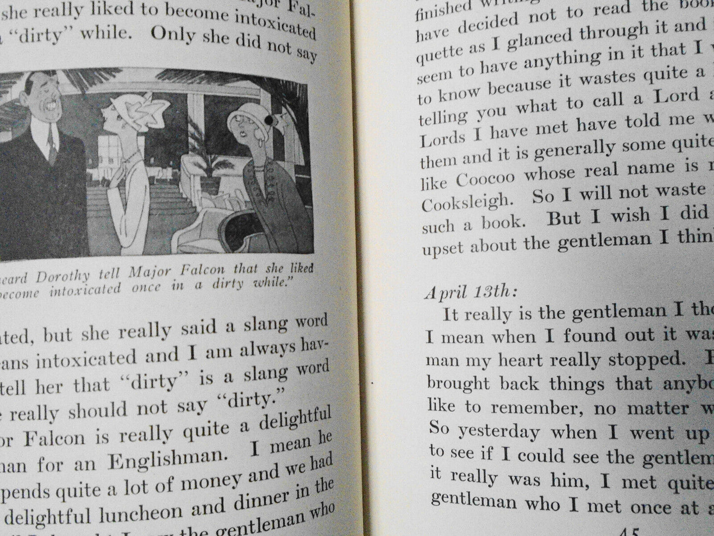 Gentlemen Prefer Blondes, by Anita Loos. 1926, 8th printing.