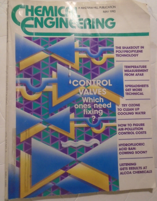 Chemical Engineering Magazine, May 1990.