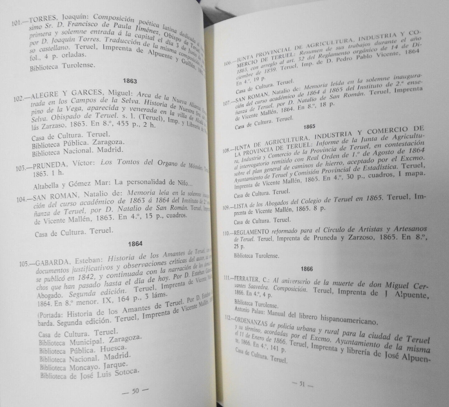 Bibliografía turolense : libros impresos en la provincia de Teruel (1482-1950).