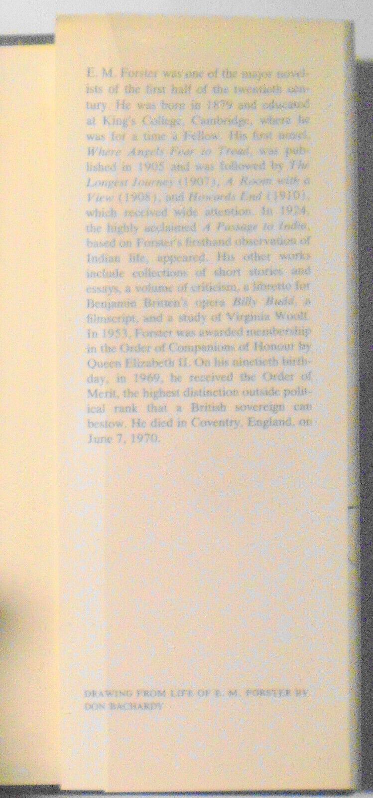 Maurice, by E. M. Forster. First edition, 1971. Fine/Fine