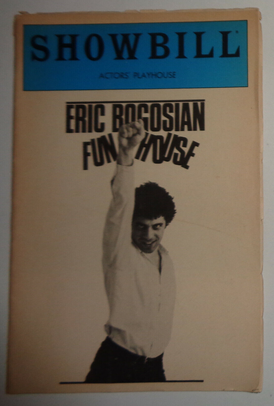 ERIC BOGOSIAN - FUNHOUSE - SHOWBILL - SEPTEMBER 1983