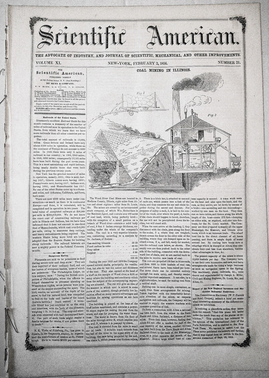 Scientific American, February 2, 1856. Photographic and Stereoscopic Angles, etc
