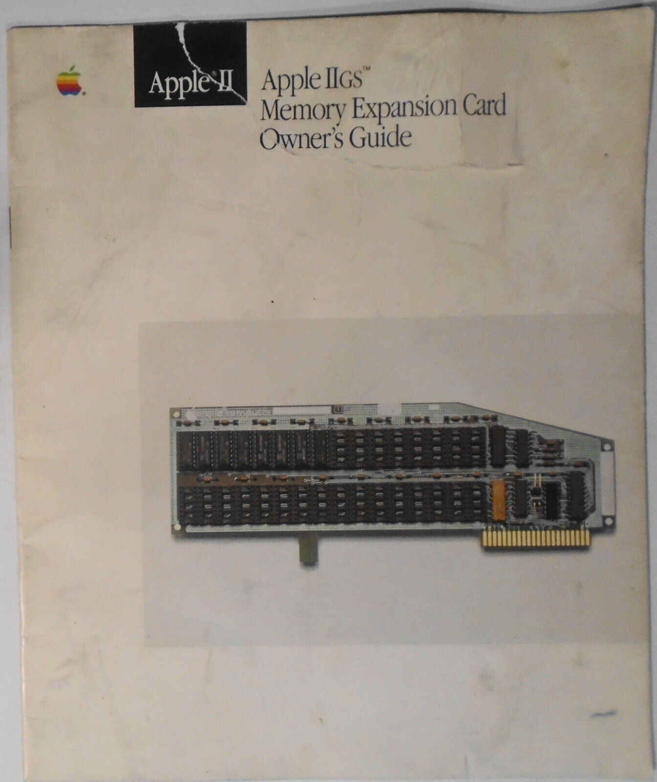 AppleColor RGB Monitor Owner's Guide (SEALED) + IIGS Memory Expansion Card Guide