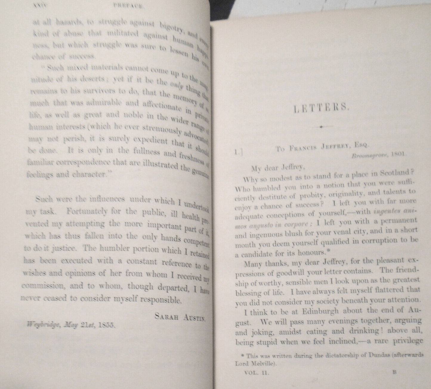 [Bindings] A Memoir of Rev. Sydney Smith 1855 2vols By Lady Holland /Mrs. Austin