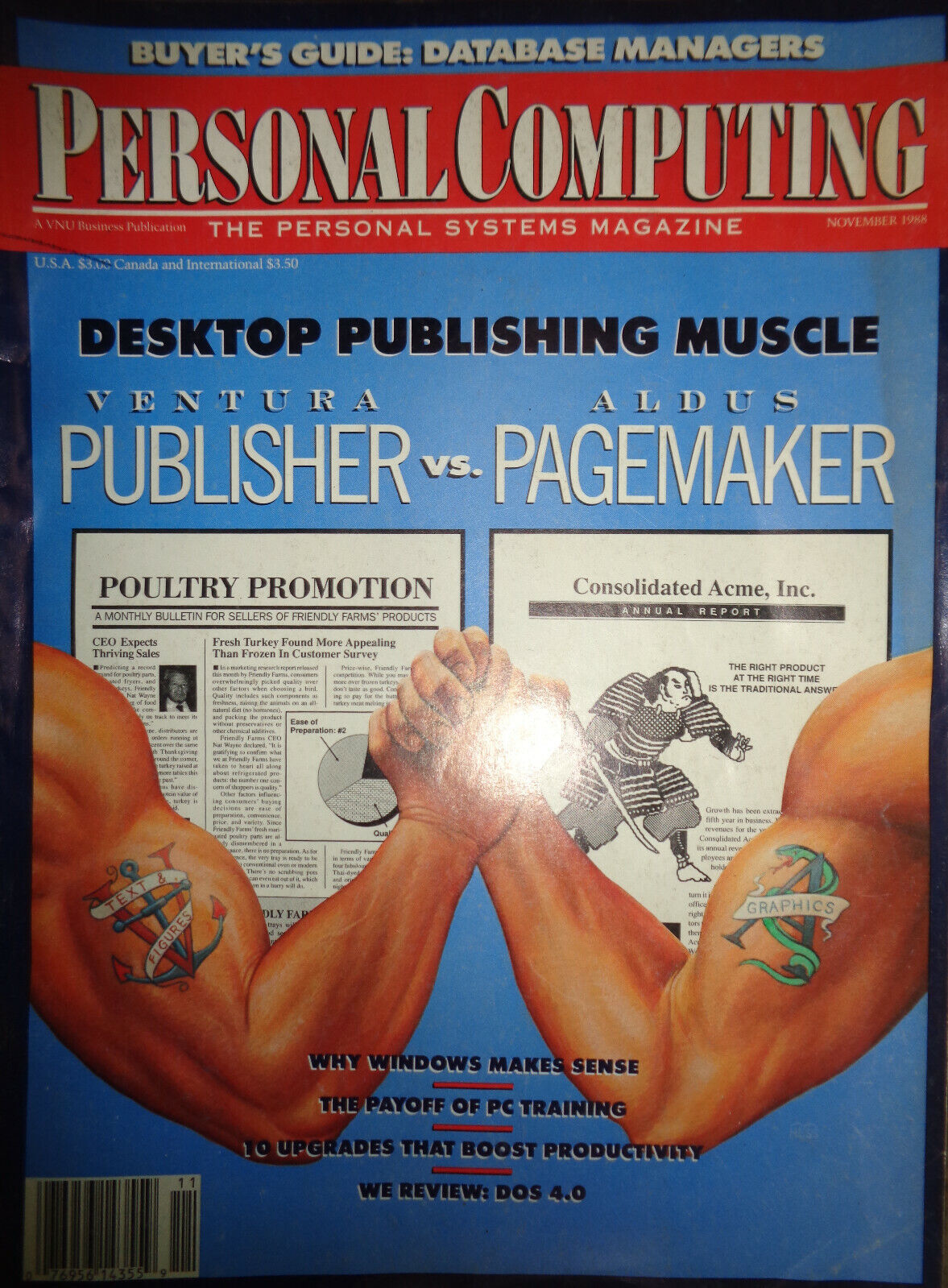 Personal Computing Magazine - 4 issues, 1988-9