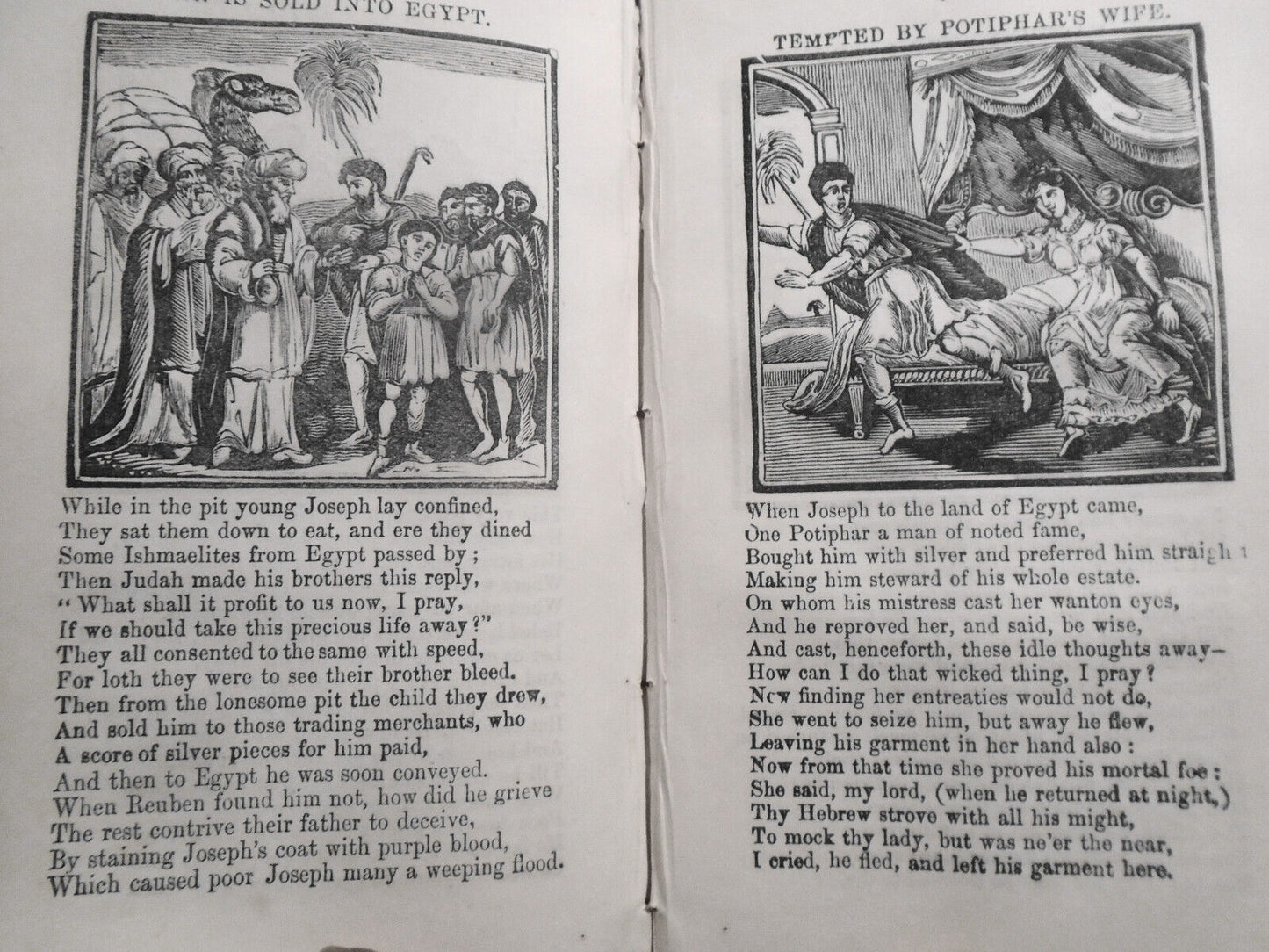 [Chapbook] The history of Joseph & his brethren, embellished with cuts [1847]