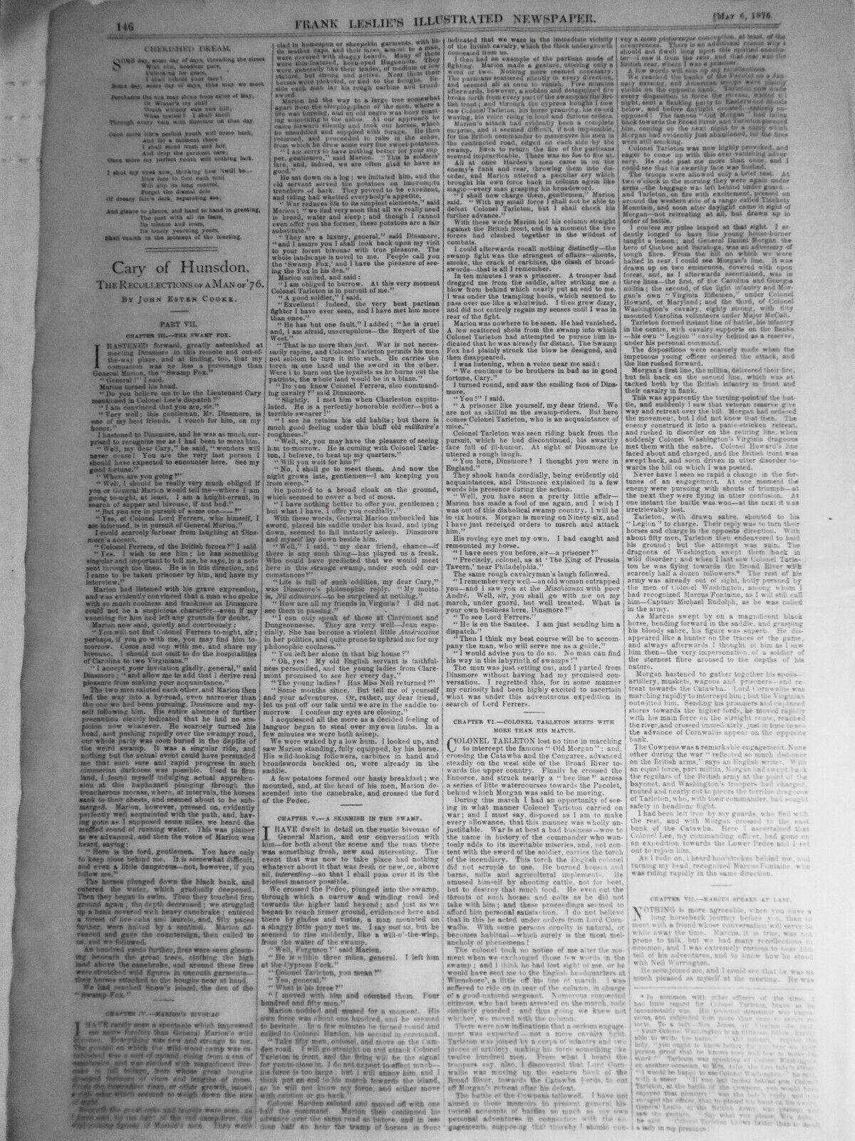 Tennessee - The Colored National Convention Held at Nashville, Leslie's 5/6/1876