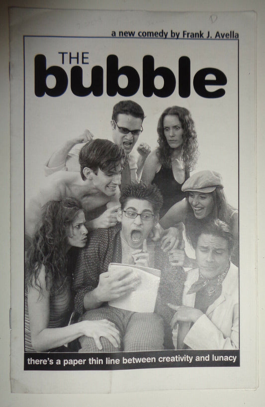 THE BUBBLE, by Frank Avella - New Cockpit Showbill - 2005