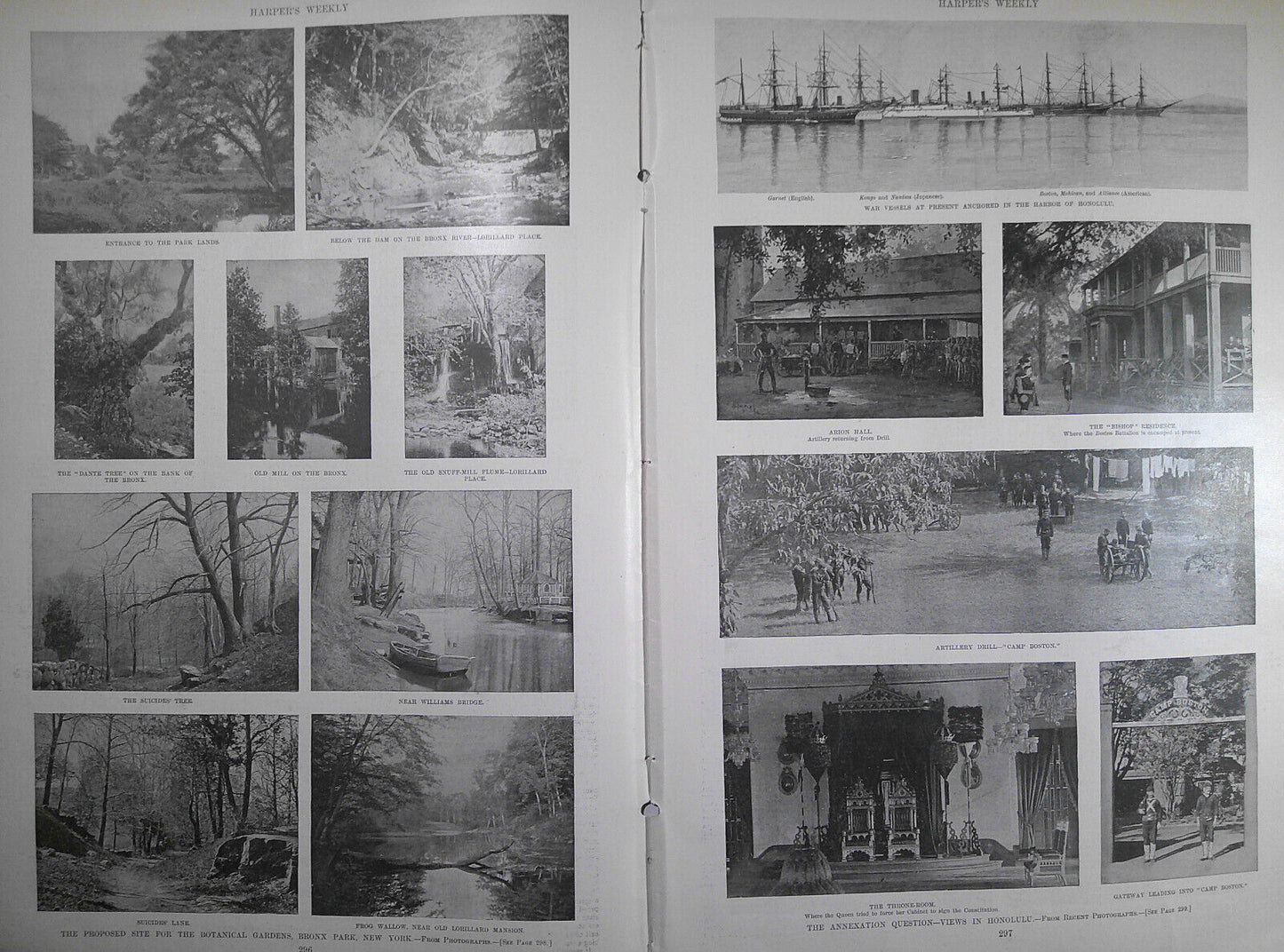 Harper's Weekly, April 1, 1893 - Annexation Question, Hawaii; Rio De Janeiro etc