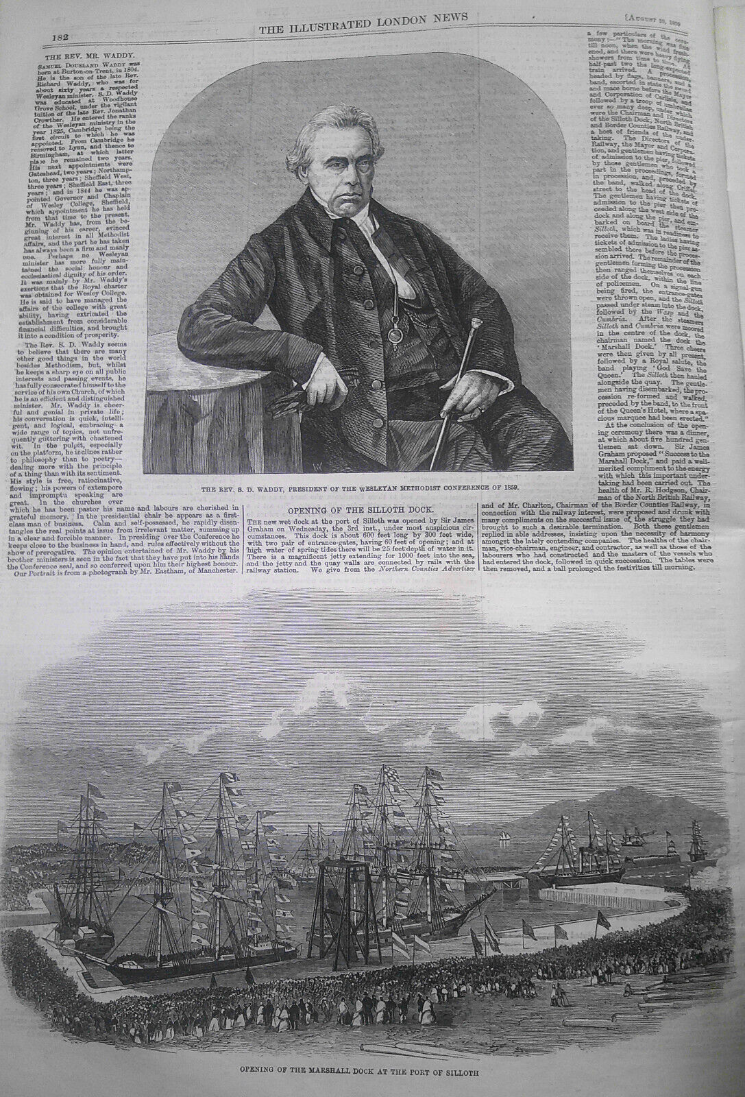 The Illustrated London News, August 20, 1859 - Paris fetes; Great Eastern saloon