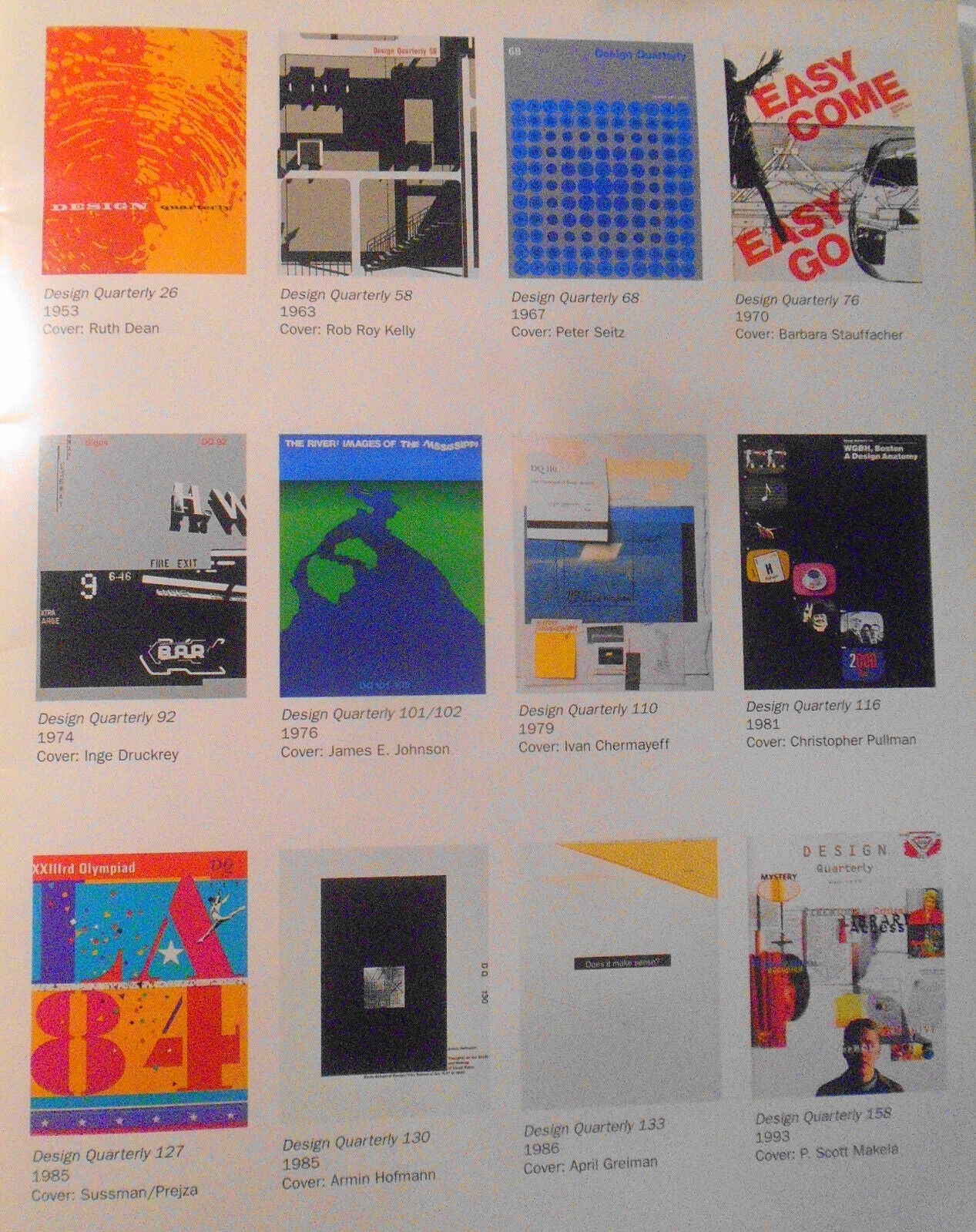 Design Quarterly 166 - Fifty Years anniversary issue 1946-1996