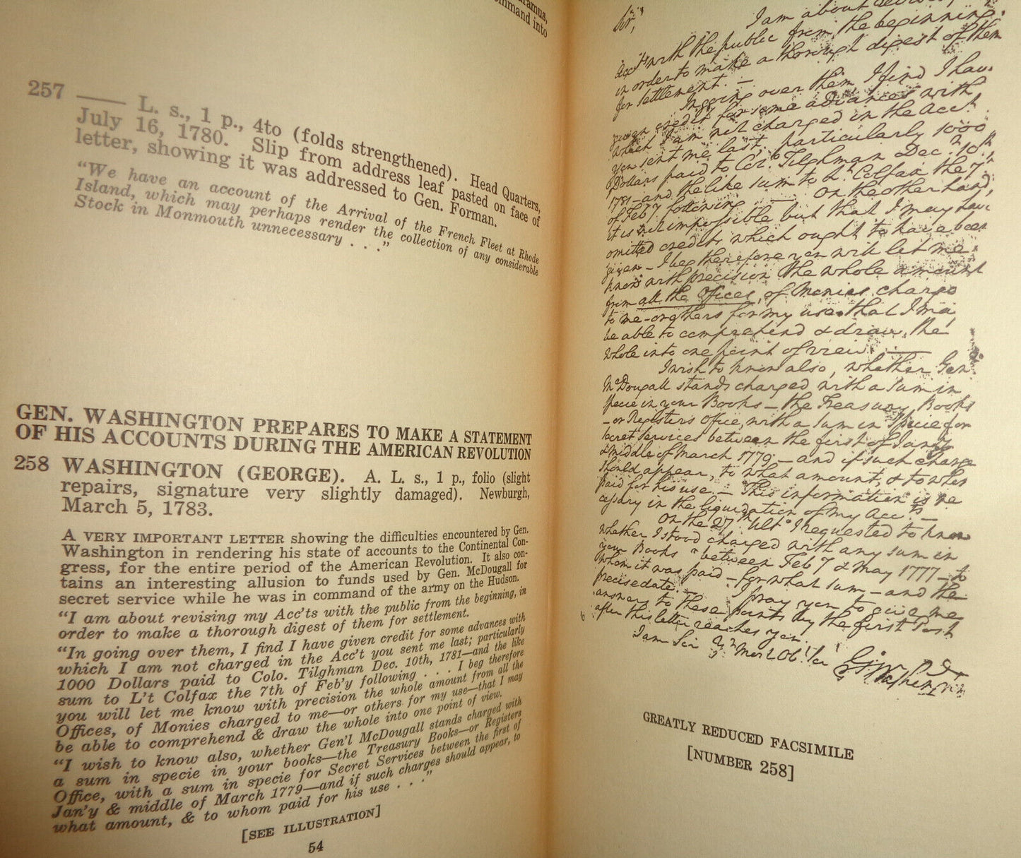 Americana and historical autographs. - 1931 - Sale No. 3896. Anderson Galleries