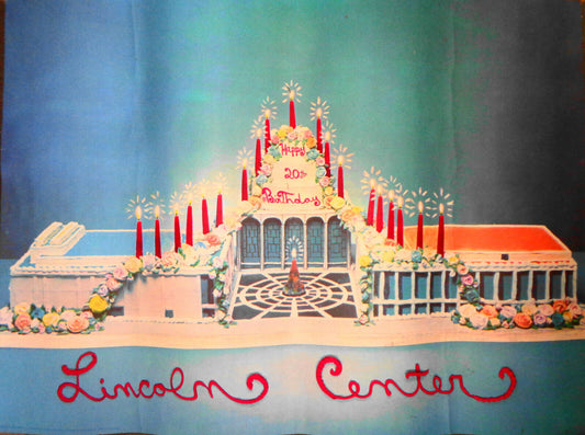 Larry Rivers : "20th Anniversary Of Lincoln Center" Poster, 1979