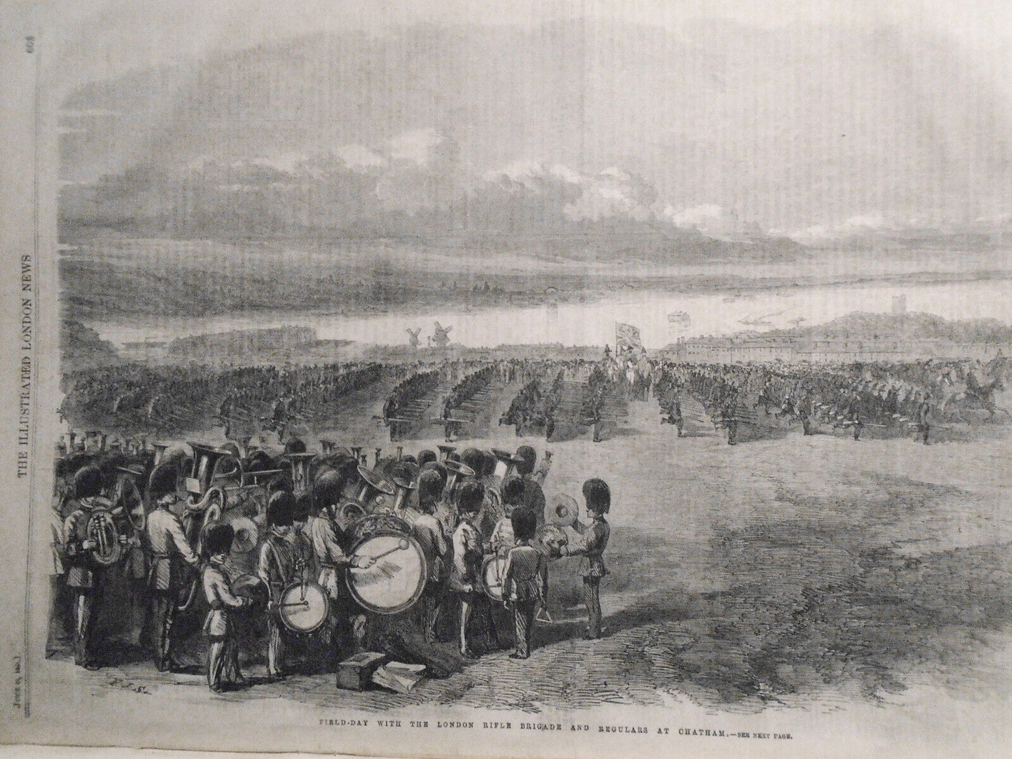 Illustrated London News, June 29, 1861 - Civil War in America, Rifle Brigade etc